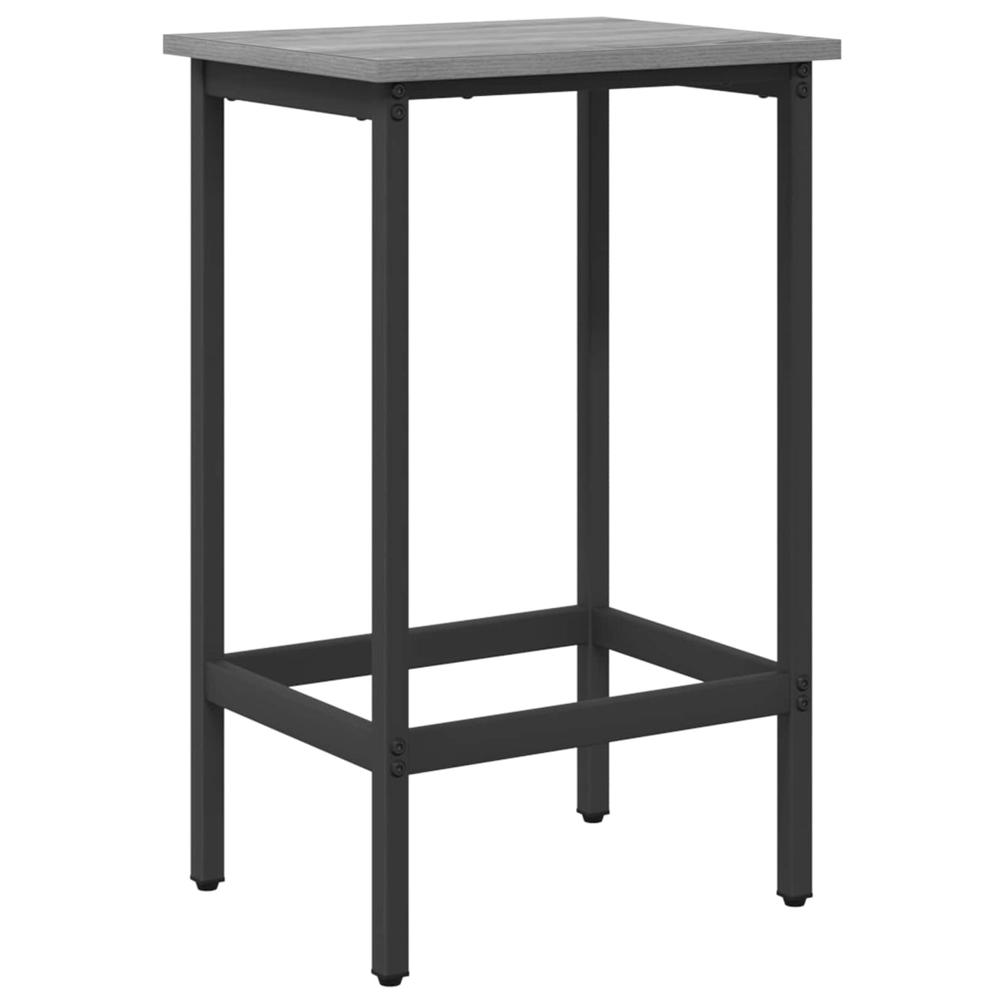 Barkruk Grijs Sonoma 40 x 32 x 64 cm Bewerkt hout is nu te koop bij PeponiXL, paradijselijk wonen!