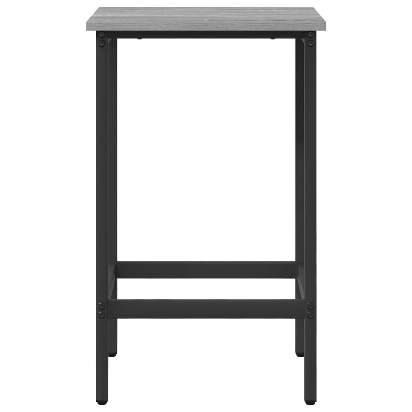 Barkruk Grijs Sonoma 40 x 32 x 64 cm Bewerkt hout is nu te koop bij PeponiXL, paradijselijk wonen!