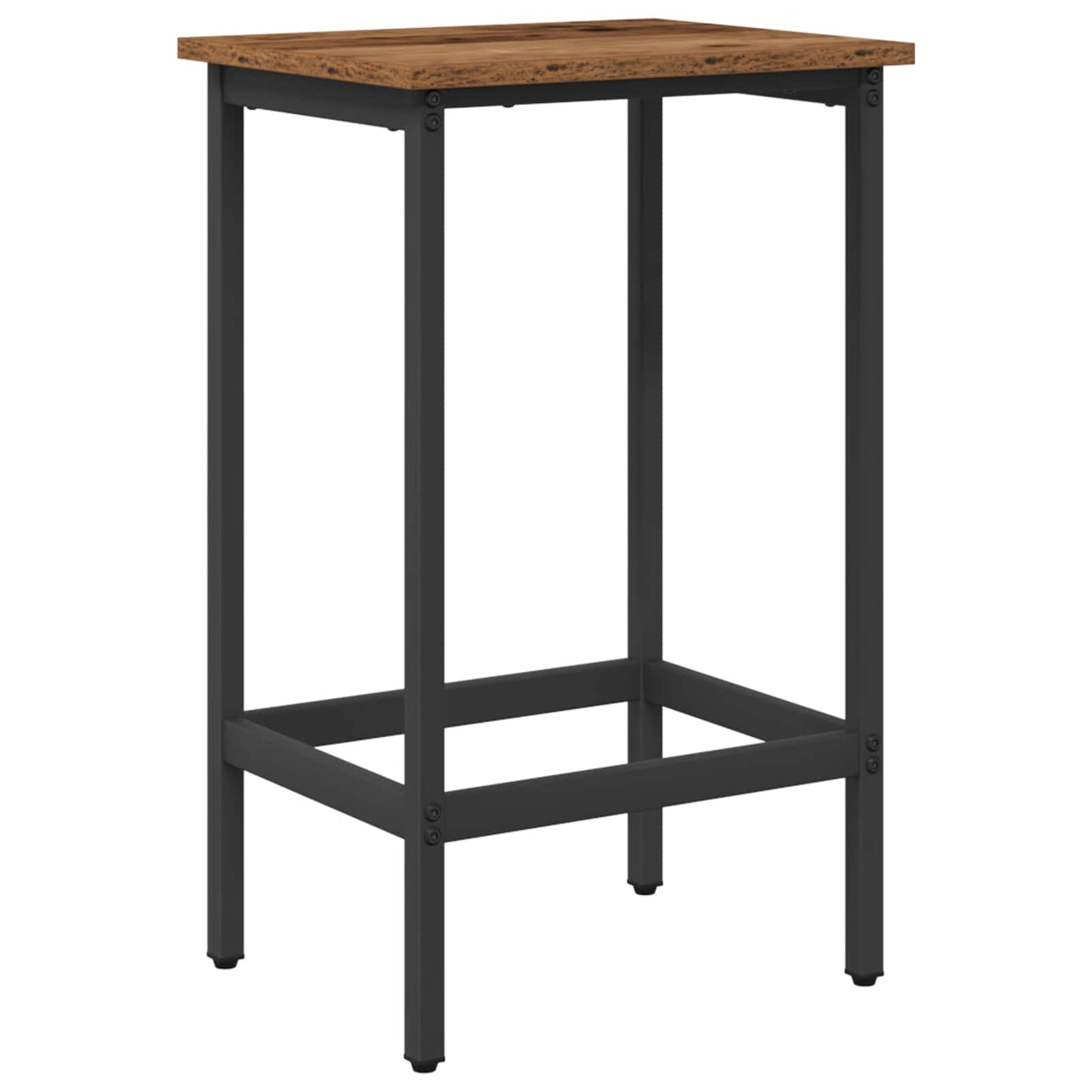 Barkruk Oud hout 40 x 32 x 64 cm Bewerkt hout is nu te koop bij PeponiXL, paradijselijk wonen!