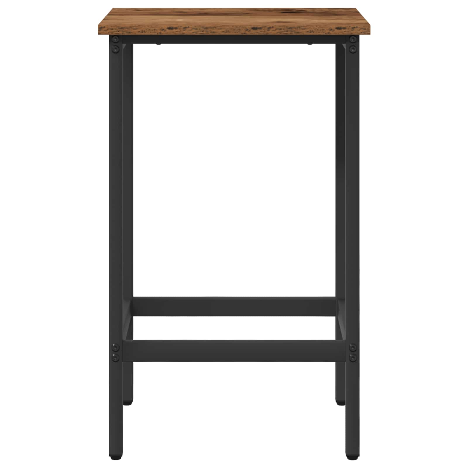 Barkruk 2 pcs Oud hout 40 x 32 x 64 cm Bewerkt hout is nu te koop bij PeponiXL, paradijselijk wonen!