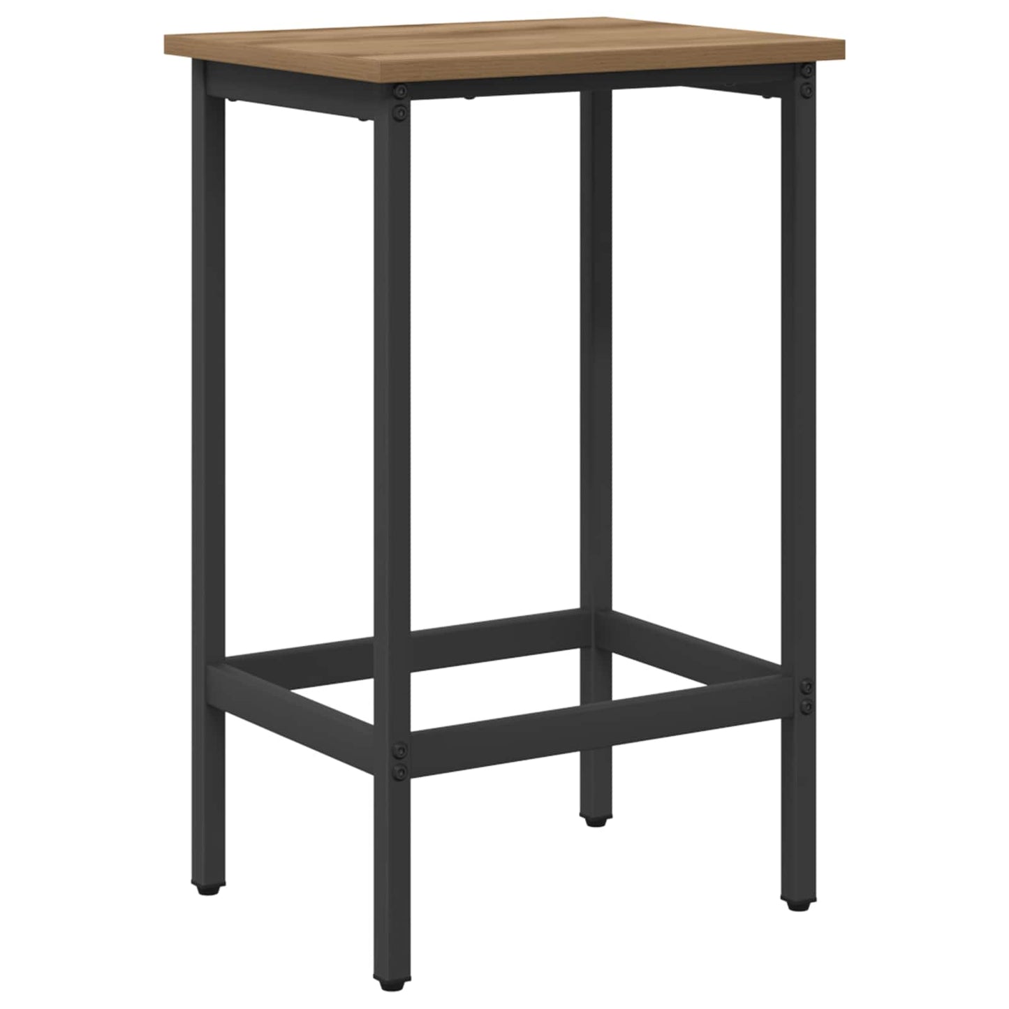 Barkruk Artisanaal eiken 40 x 32 x 64 cm Bewerkt hout is nu te koop bij PeponiXL, paradijselijk wonen!