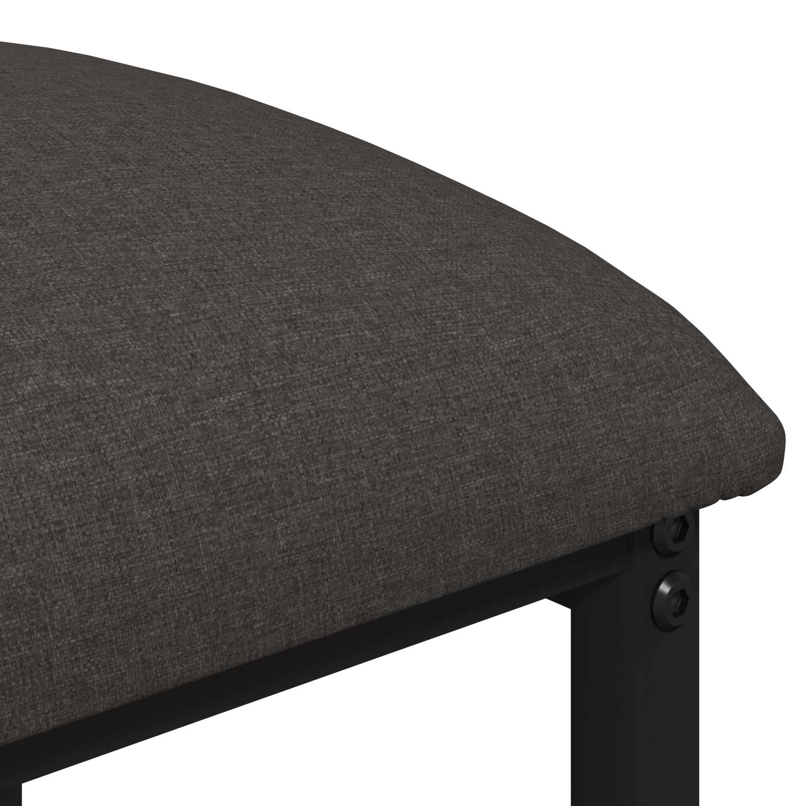 Barkruk 2 pcs Donkergrijs 40 x 32 x 64 cm Bewerkt hout is nu te koop bij PeponiXL, paradijselijk wonen!