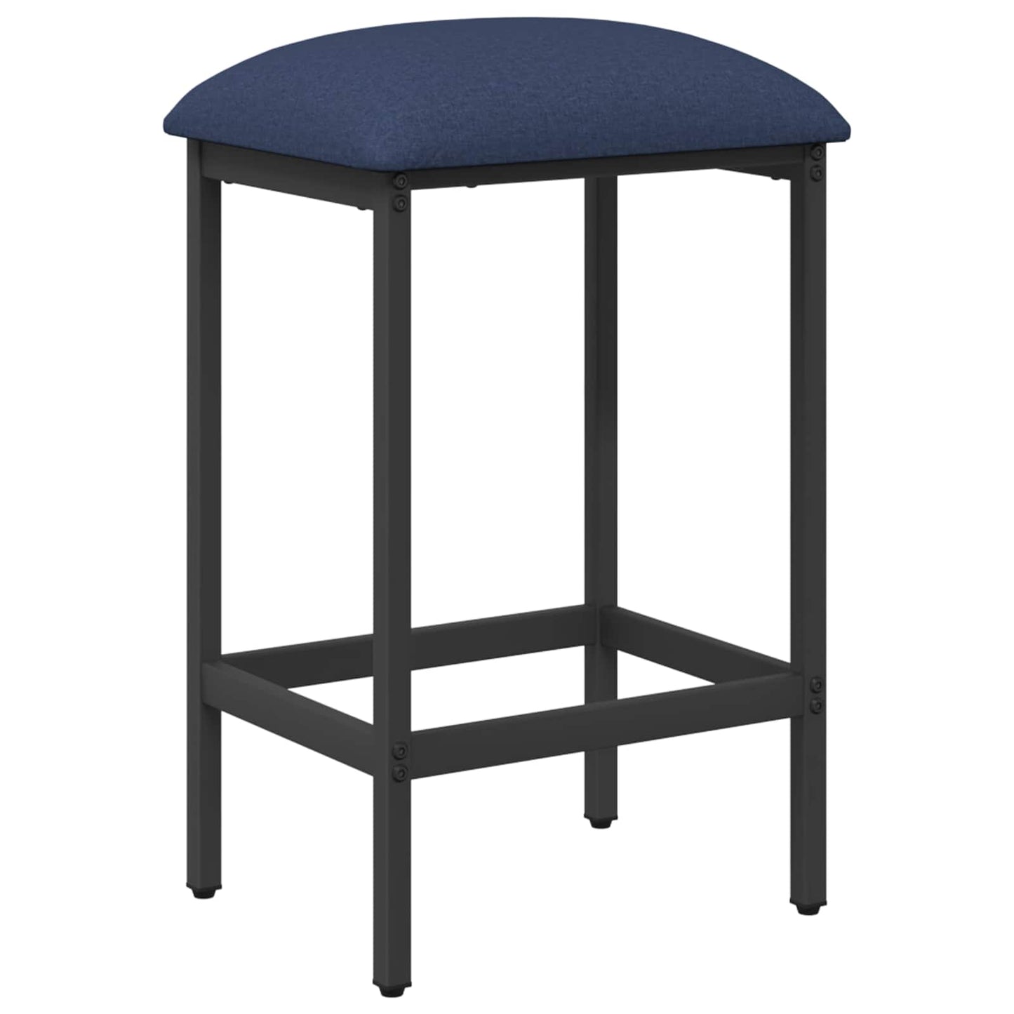 Barkruk Blauw 40 x 32 x 64 cm Bewerkt hout is nu te koop bij PeponiXL, paradijselijk wonen!