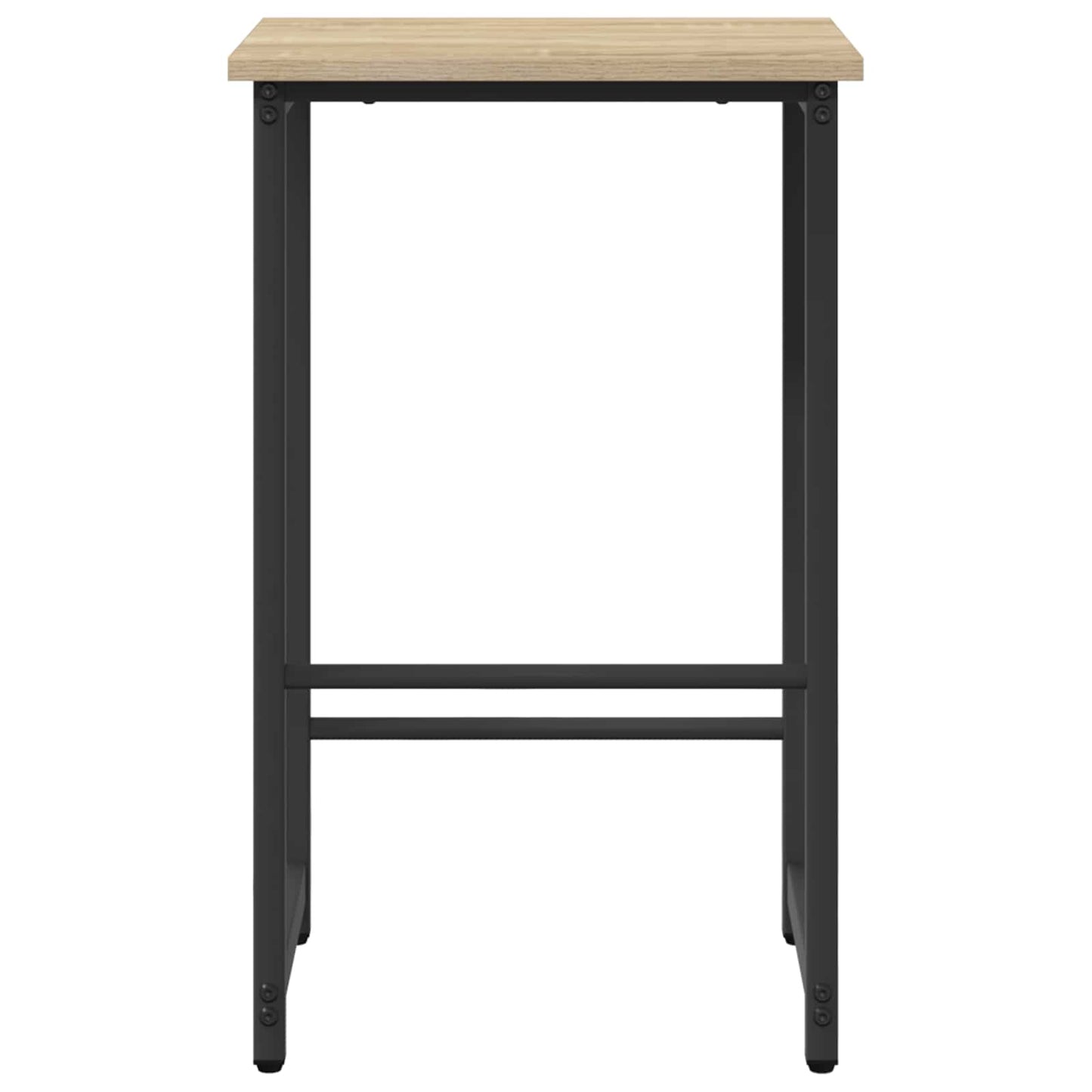 Barkruk 2 st Sonoma Eiken 40 x 32 x 74 cm Bewerkt hout