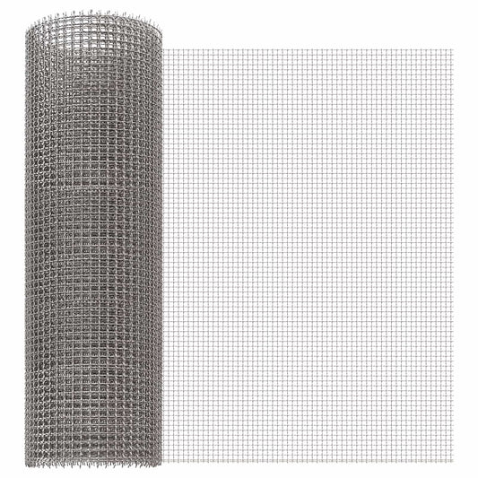 Gaas Scherm 40 x 200 cm 3 Mesh RVS 201 Zilverkleurig is nu te koop bij PeponiXL, paradijselijk wonen!