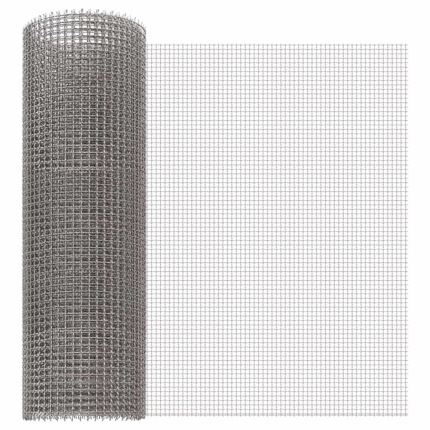Gaas Scherm 40 x 1000 cm 3 Mesh RVS 201 Zilverkleurig is nu te koop bij PeponiXL, paradijselijk wonen!
