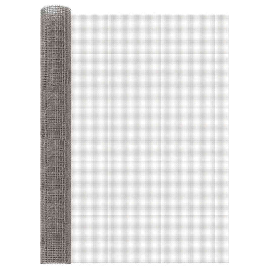 Gaas Scherm 100 x 500 cm 3 Mesh RVS 201 Zilverkleurig is nu te koop bij PeponiXL, paradijselijk wonen!