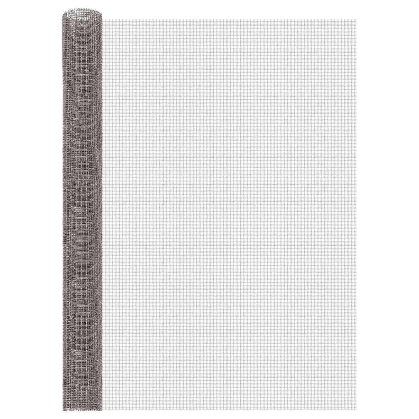 Gaas Scherm 120 x 500 cm 3 Mesh RVS 201 Zilverkleurig is nu te koop bij PeponiXL, paradijselijk wonen!