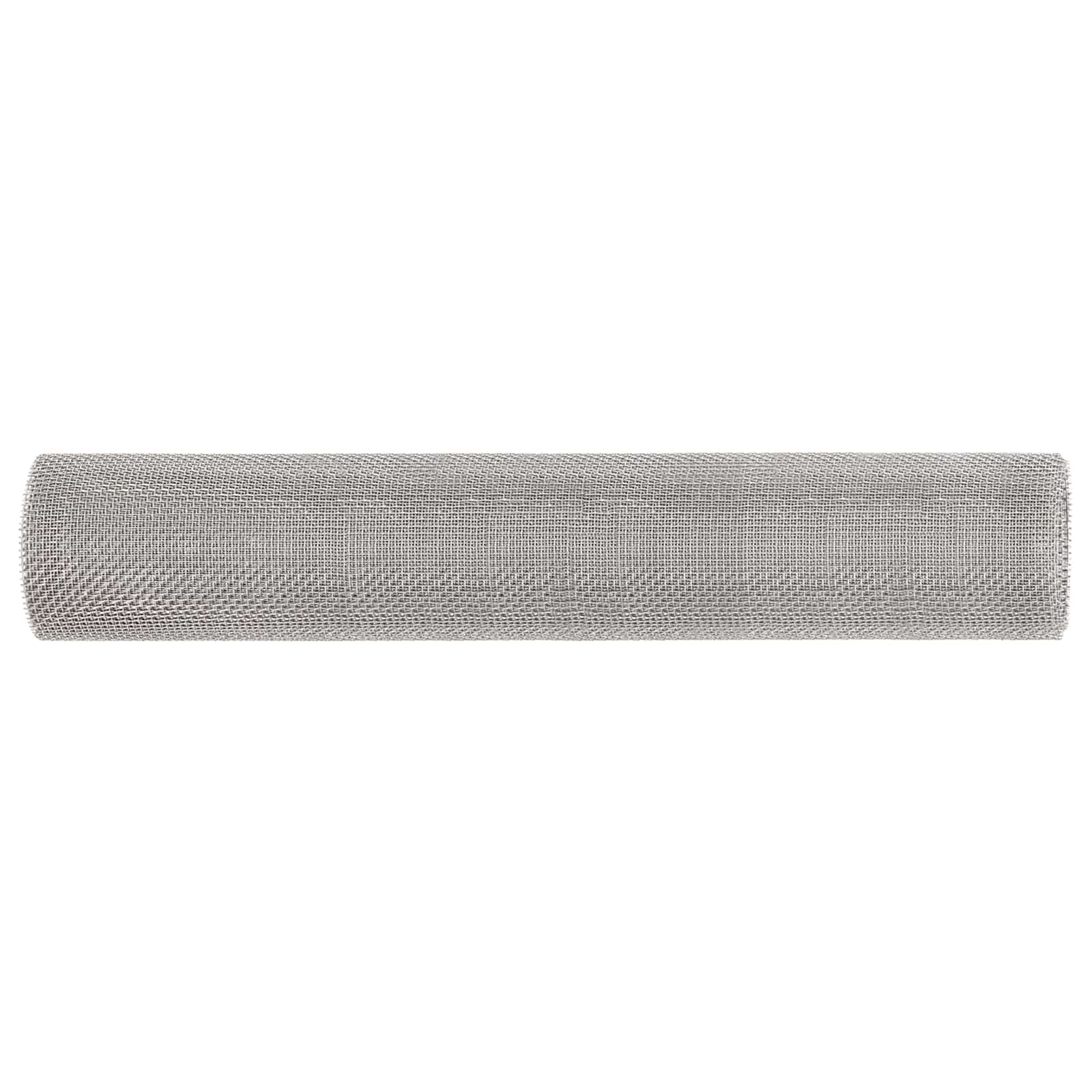 Gaas Scherm 60 x 500 cm 6 Mesh RVS 201 Zilverkleurig is nu te koop bij PeponiXL, paradijselijk wonen!