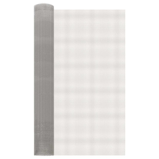 Gaas Scherm 80 x 1000 cm 6 Mesh RVS 201 Zilverkleurig is nu te koop bij PeponiXL, paradijselijk wonen!