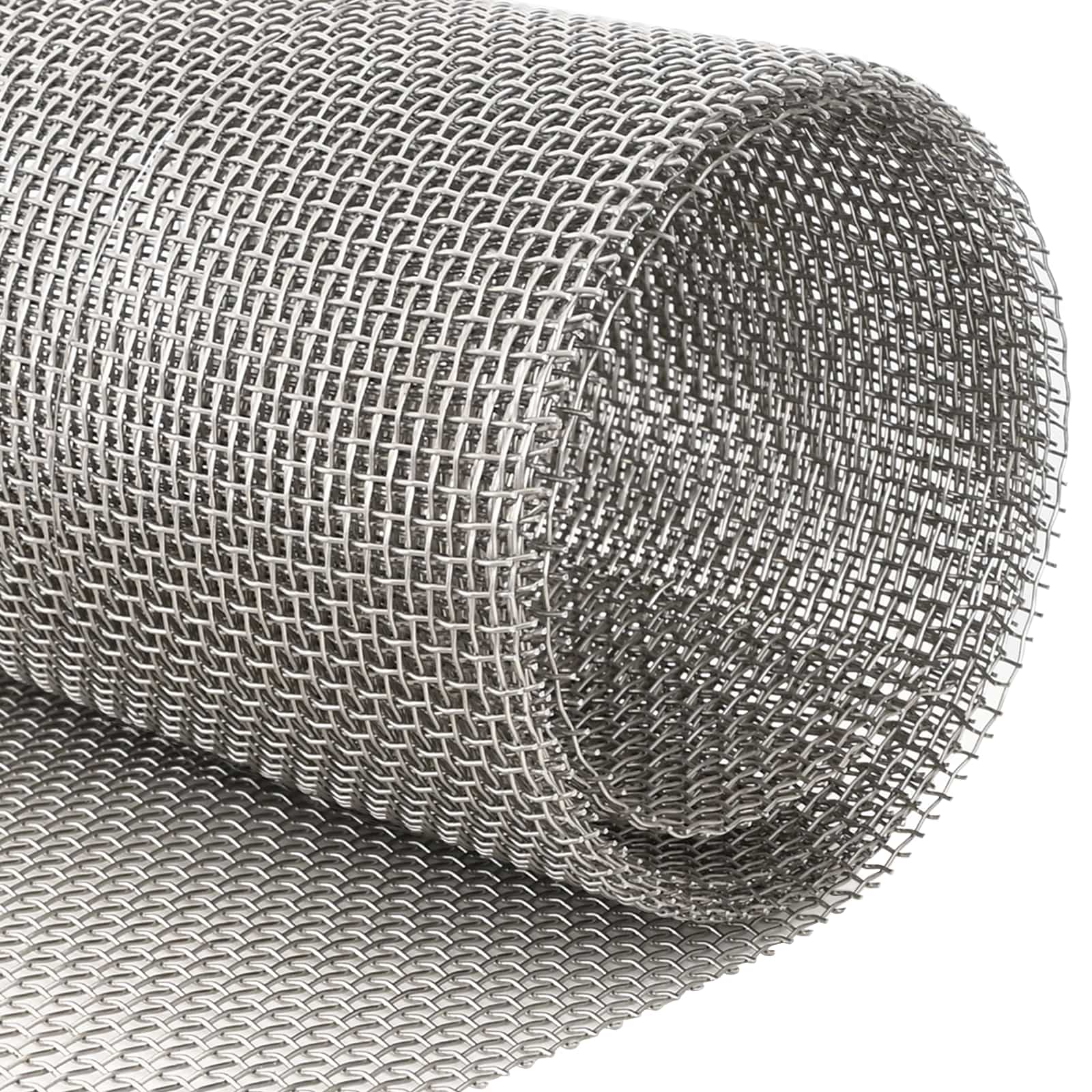 Gaas Scherm 100 x 1000 cm 6 Mesh RVS 201 Zilverkleurig is nu te koop bij PeponiXL, paradijselijk wonen!