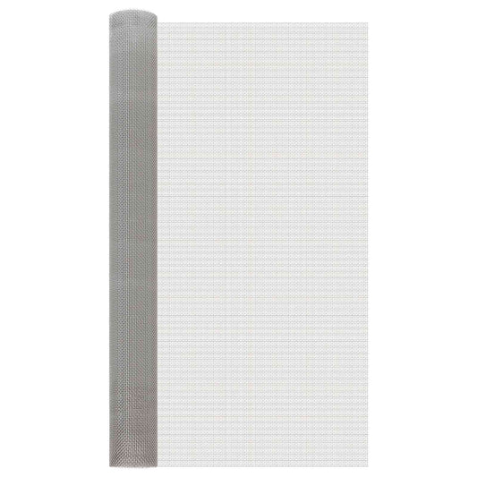 Gaas Scherm 100 x 1000 cm 6 Mesh RVS 201 Zilverkleurig is nu te koop bij PeponiXL, paradijselijk wonen!
