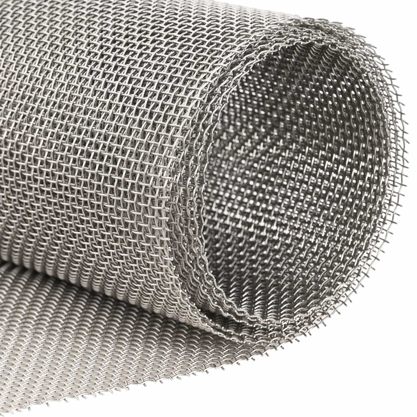 Gaas Scherm 40 x 200 cm 8 Mesh RVS 201 Zilverkleurig is nu te koop bij PeponiXL, paradijselijk wonen!