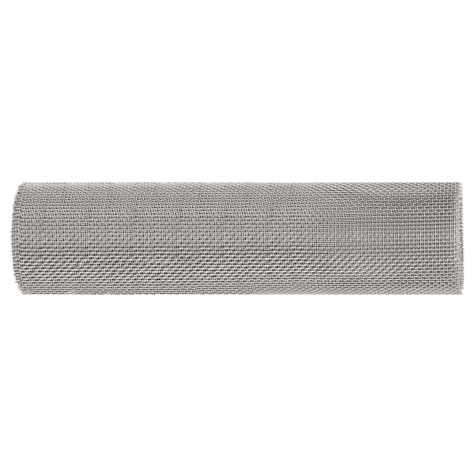 Gaas Scherm 40 x 1000 cm 8 Mesh RVS 201 Zilverkleurig is nu te koop bij PeponiXL, paradijselijk wonen!