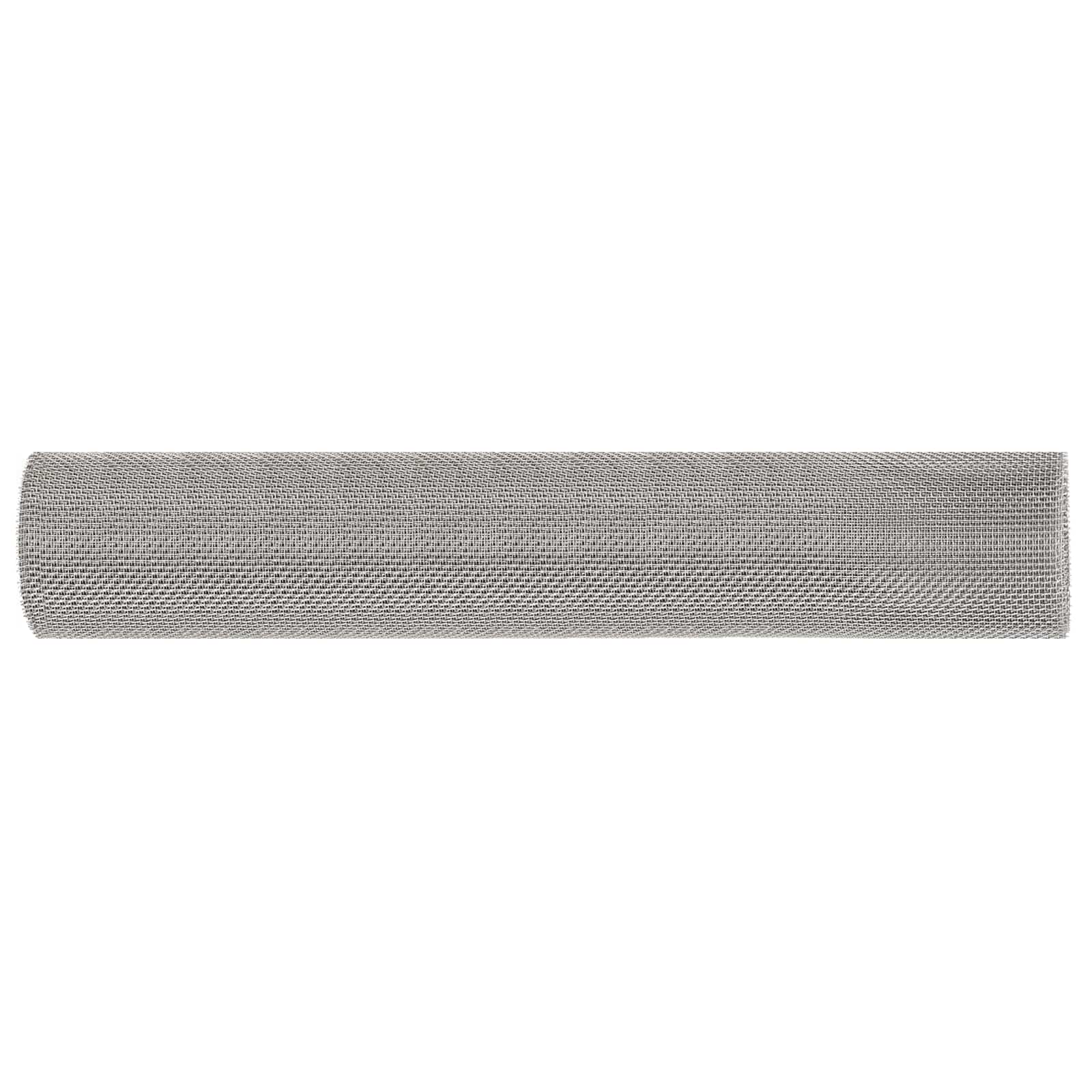 Gaas Scherm 60 x 1000 cm 8 Mesh RVS 201 Zilverkleurig is nu te koop bij PeponiXL, paradijselijk wonen!