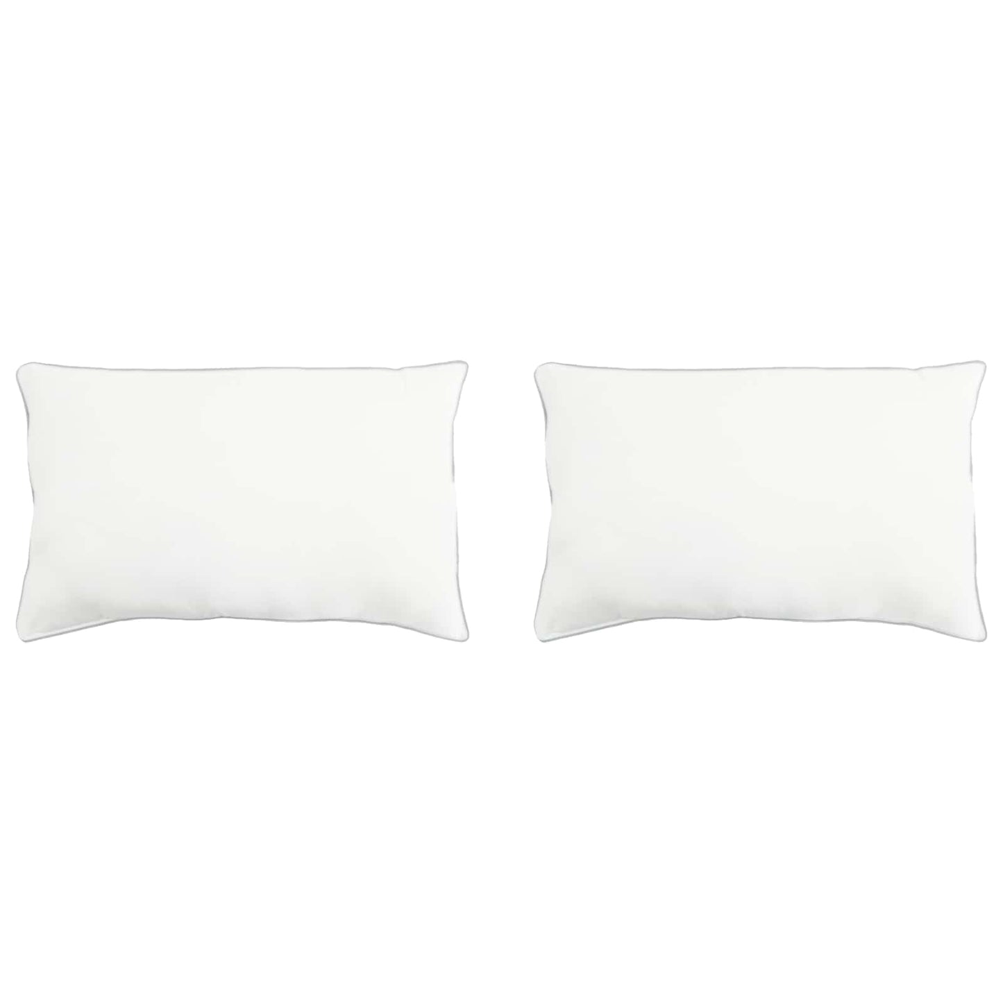 Hoofdkussen 2 pcs Wit 60 x 70 cm Bamboevezel