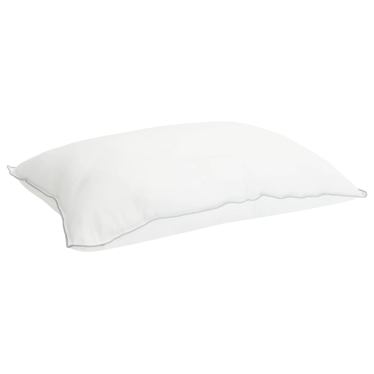Hoofdkussen 2 pcs Wit 60 x 80 cm Bamboevezel