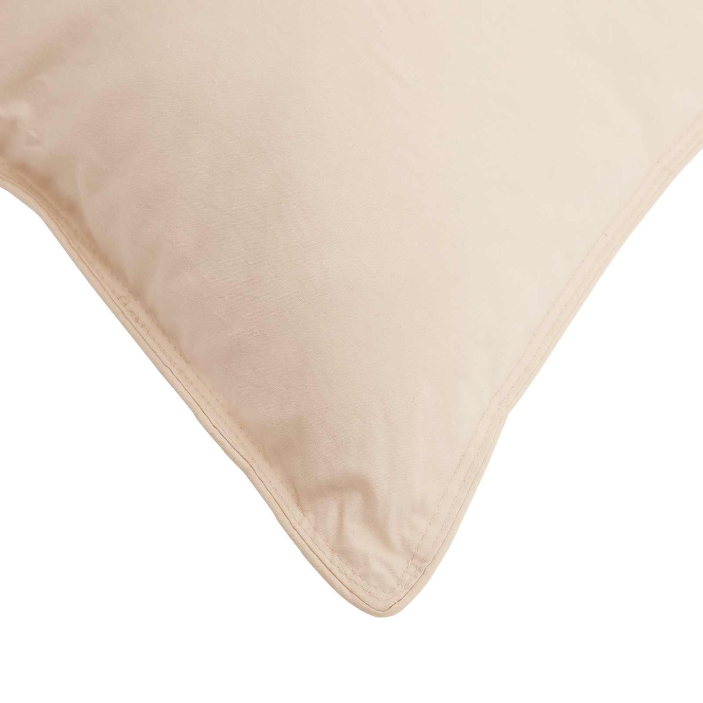 Hoofdkussen Beige 50 x 75 cm Kapokvezel