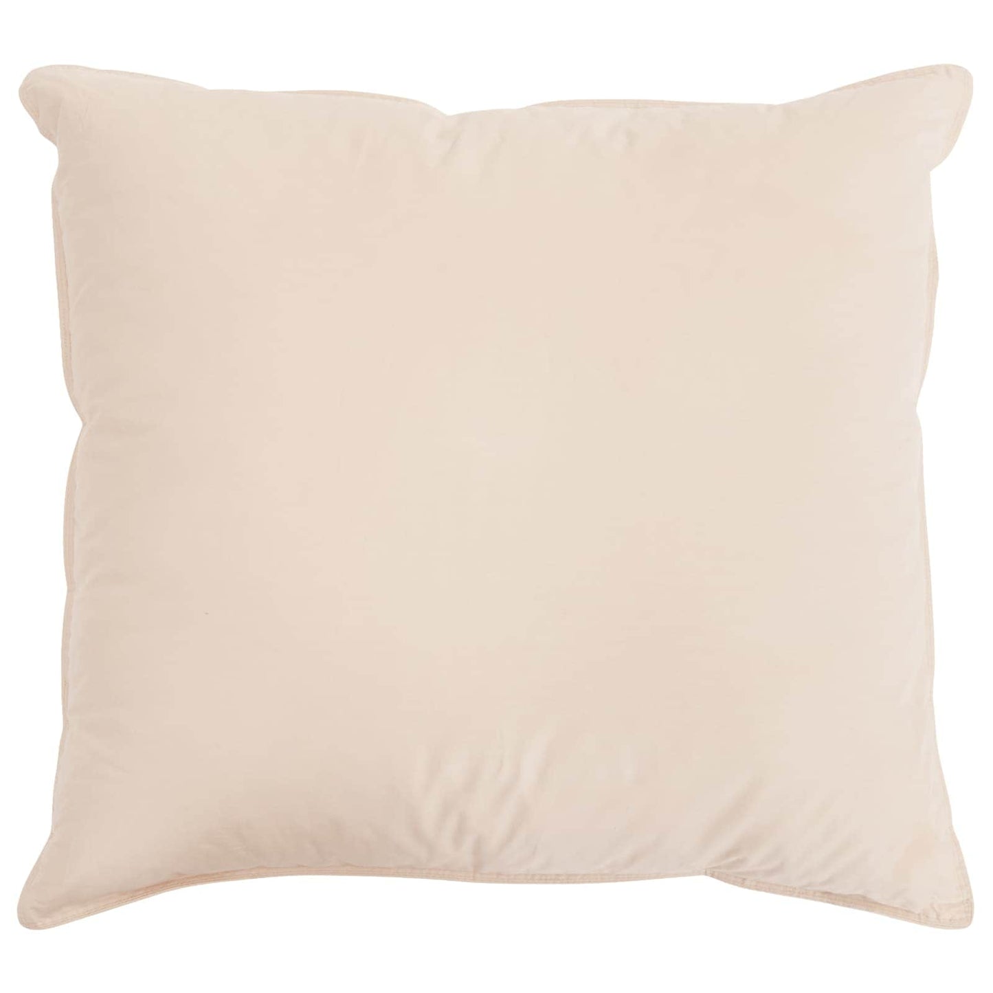 Hoofdkussen Beige 80 x 80 cm Kapokvezel
