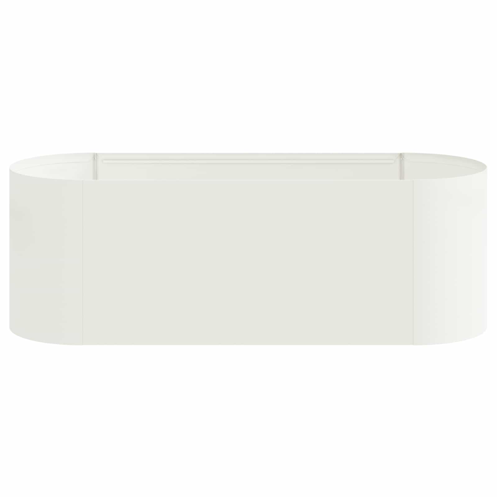 Verhoogd Tuinbed Wit 120 x 40 x 40 cm is nu te koop bij PeponiXL, paradijselijk wonen!