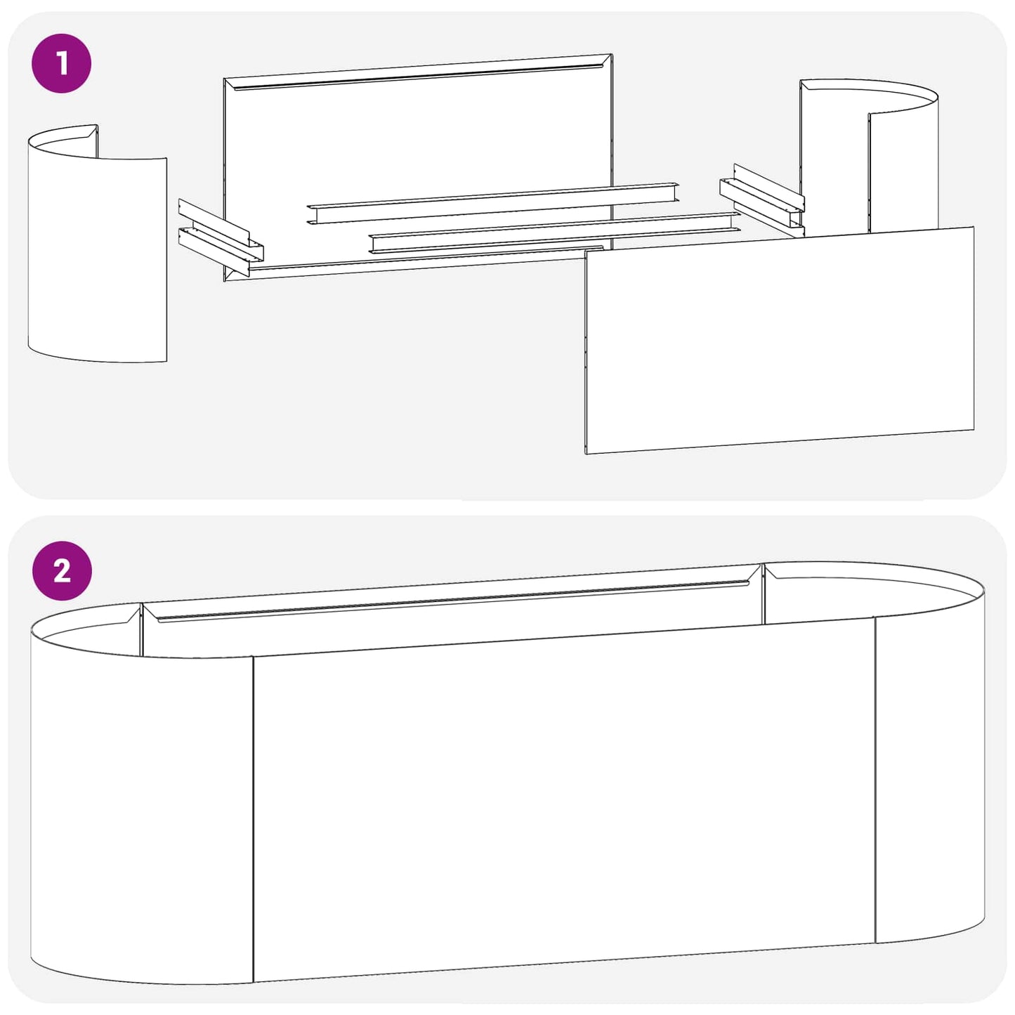 Verhoogd Tuinbed weervast staal 120 x 40 x 40 cm is nu te koop bij PeponiXL, paradijselijk wonen!