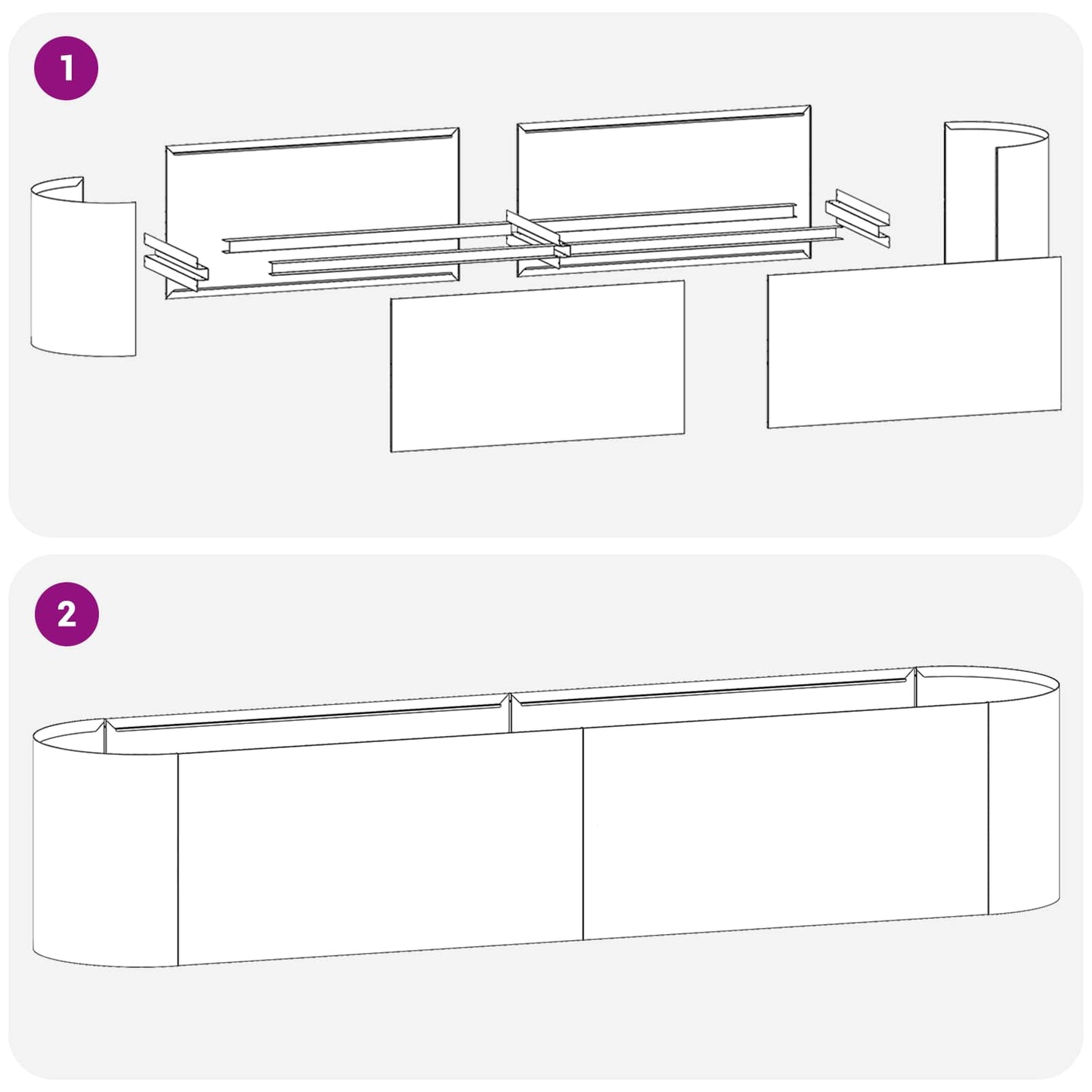 Verhoogd Tuinbed Olijfgroen 200 x 40 x 40 cm is nu te koop bij PeponiXL, paradijselijk wonen!