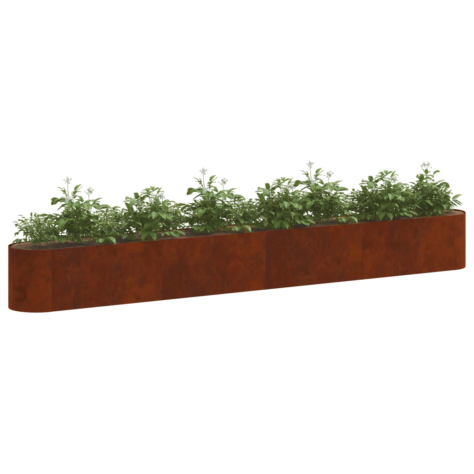 Verhoogd Tuinbed weervast staal 360 x 40 x 40 cm is nu te koop bij PeponiXL, paradijselijk wonen!