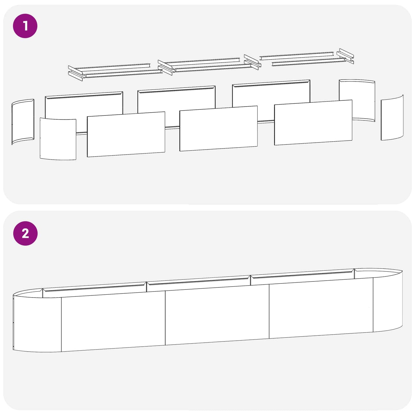Verhoogd Tuinbed weervast staal 300 x 40 x 40 cm Staal is nu te koop bij PeponiXL, paradijselijk wonen!