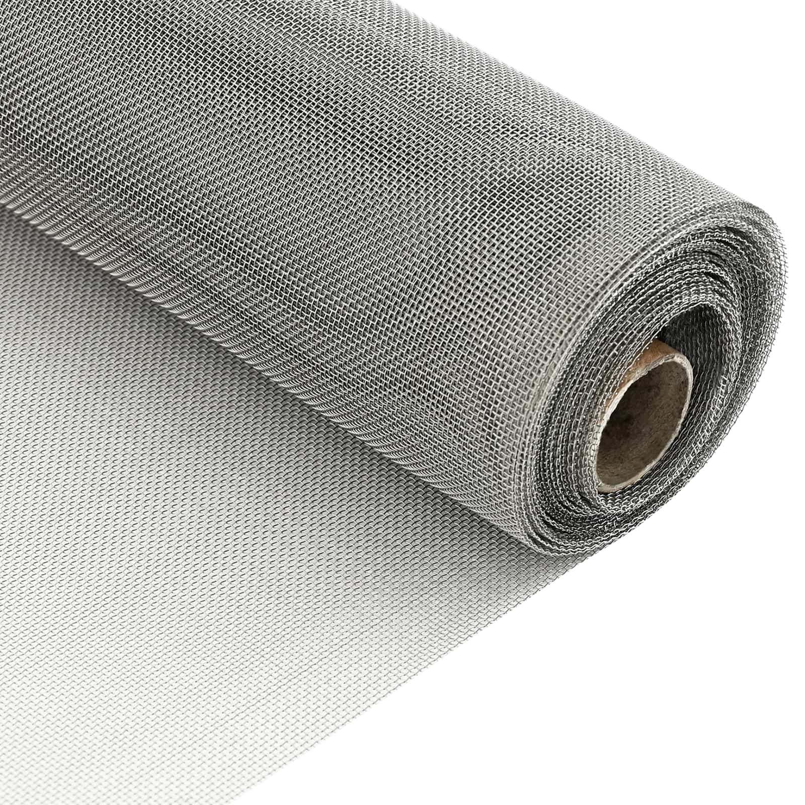 Gaas Scherm 40 x 500 cm 20 Mesh RVS 201 Zilverkleurig is nu te koop bij PeponiXL, paradijselijk wonen!