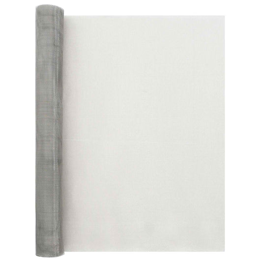 Gaas Scherm 60 x 1000 cm 20 Mesh RVS 201 Zilverkleurig is nu te koop bij PeponiXL, paradijselijk wonen!