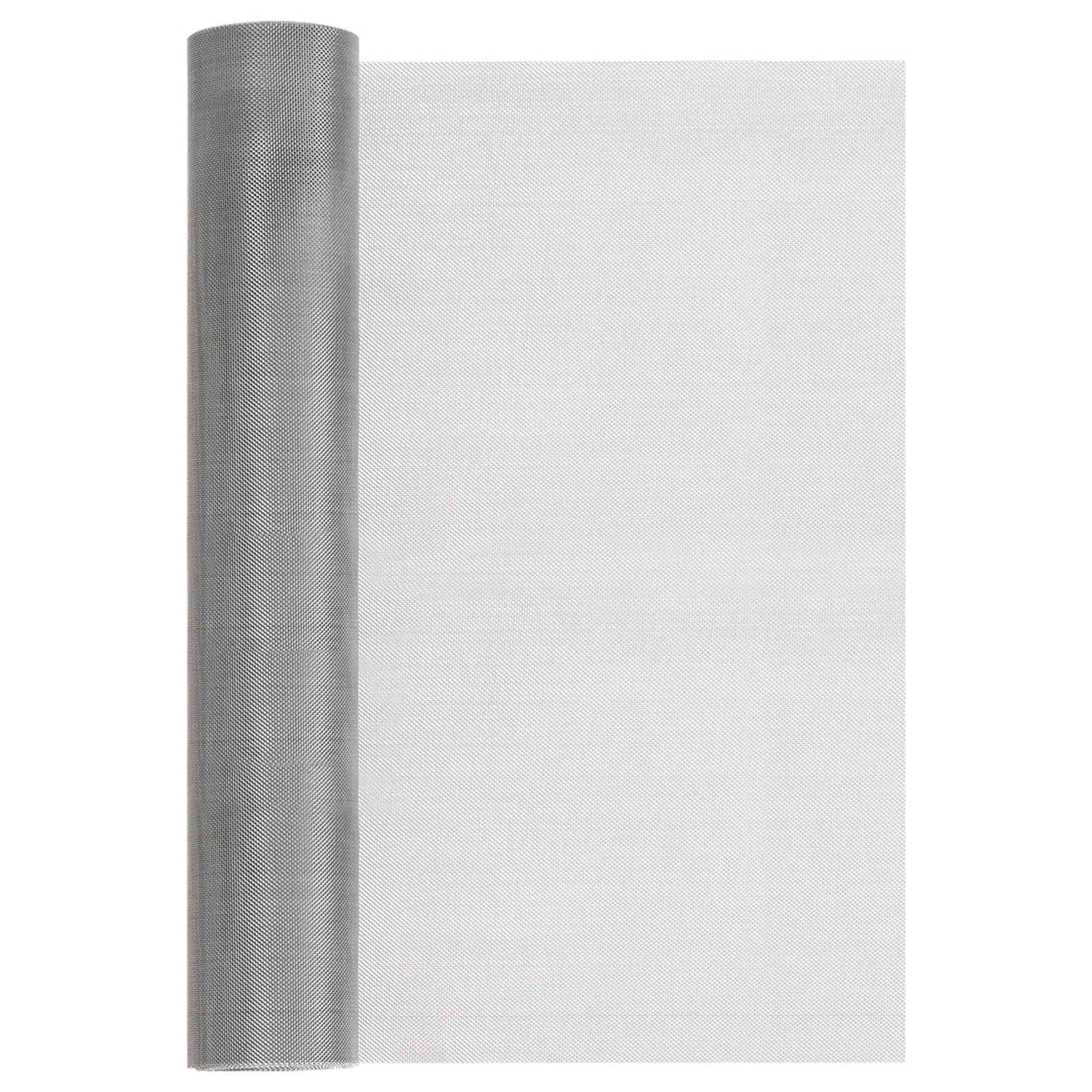 Gaas Scherm 40 x 1000 cm 30 Mesh RVS 201 Zilverkleurig is nu te koop bij PeponiXL, paradijselijk wonen!