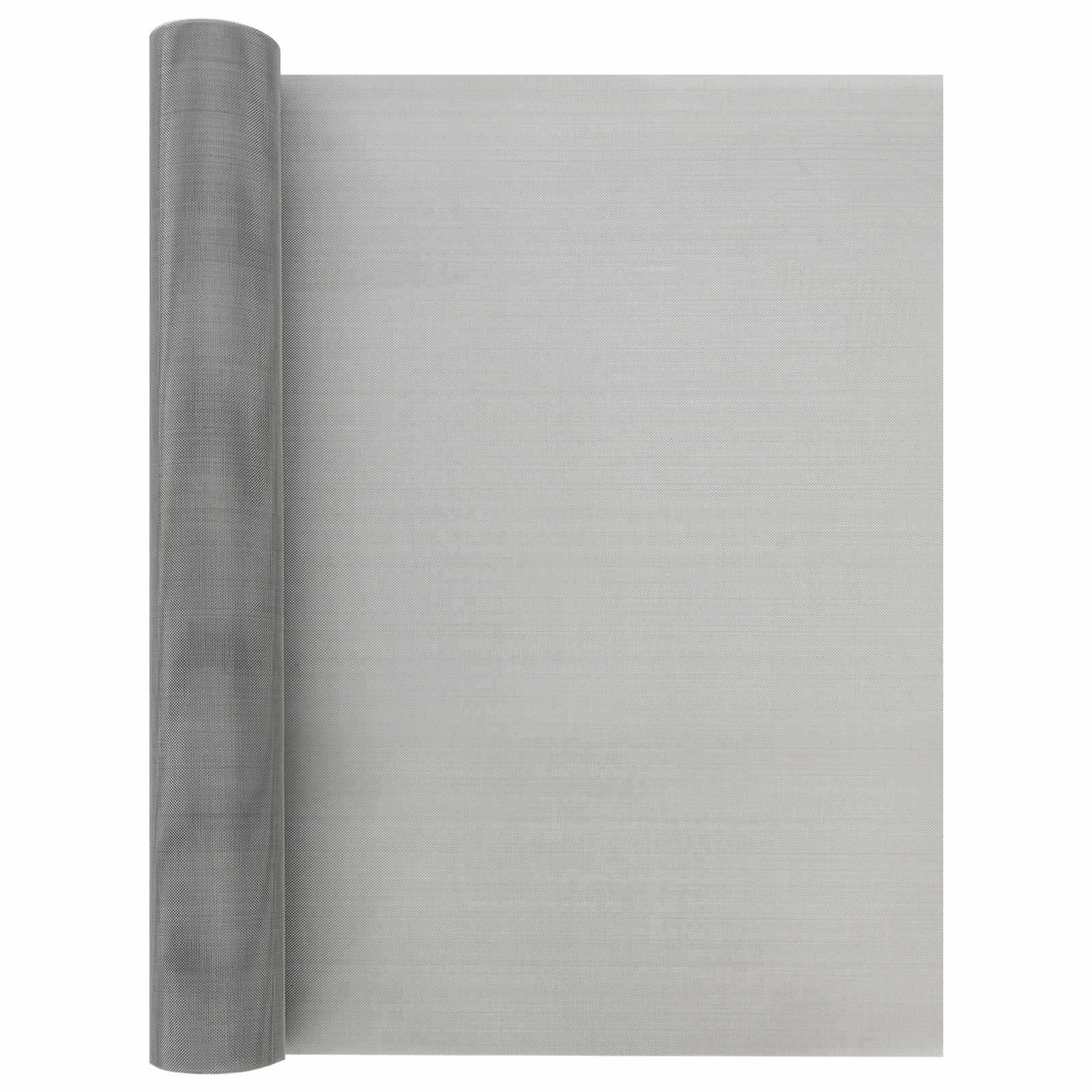 Gaas Scherm 60 x 1000 cm 30 Mesh RVS 201 Zilverkleurig is nu te koop bij PeponiXL, paradijselijk wonen!