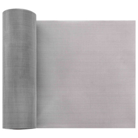 Gaas Scherm 20 x 1000 cm 60 Mesh RVS 201 Zilverkleurig is nu te koop bij PeponiXL, paradijselijk wonen!