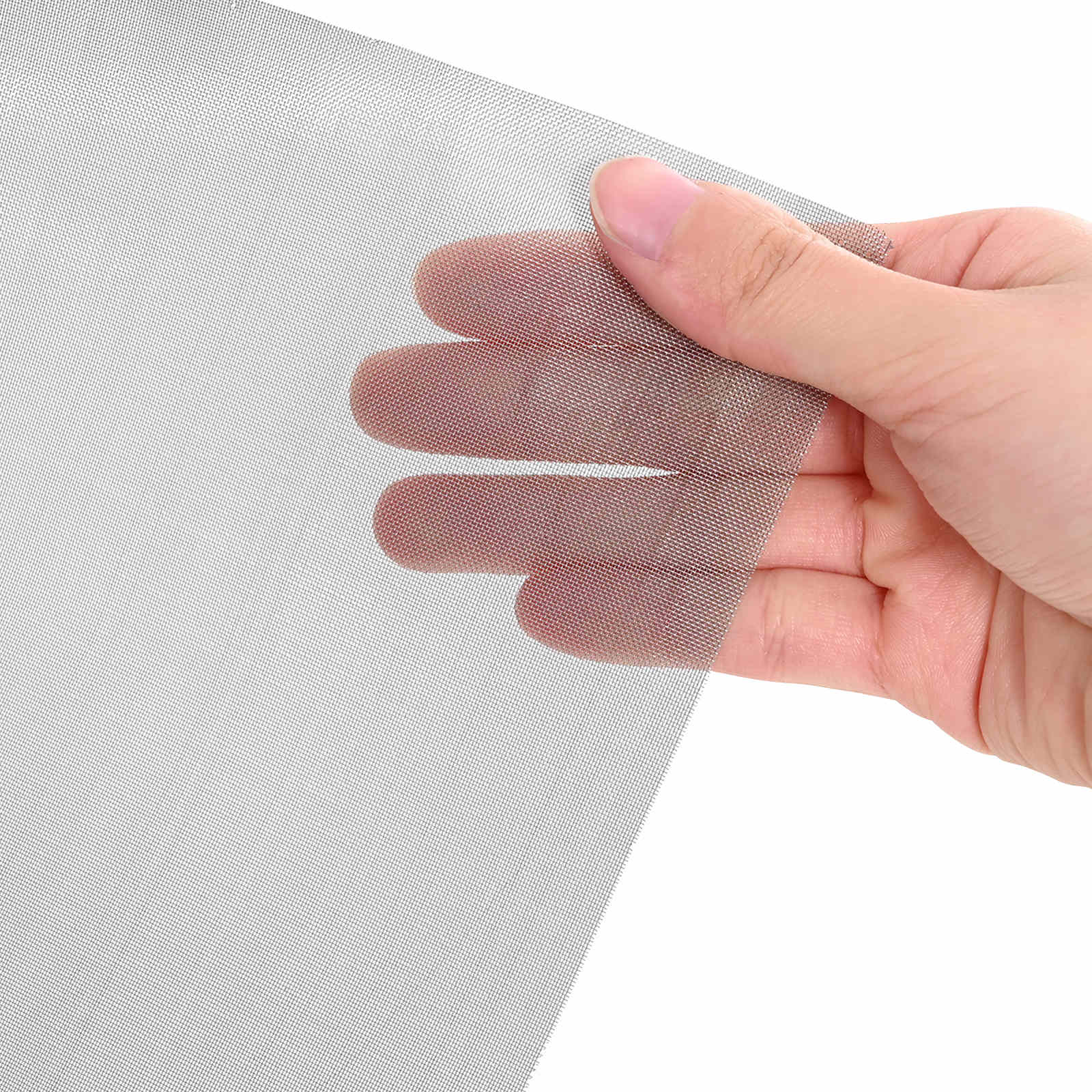 Gaas Scherm 40 x 1000 cm 60 Mesh RVS 201 Zilverkleurig is nu te koop bij PeponiXL, paradijselijk wonen!