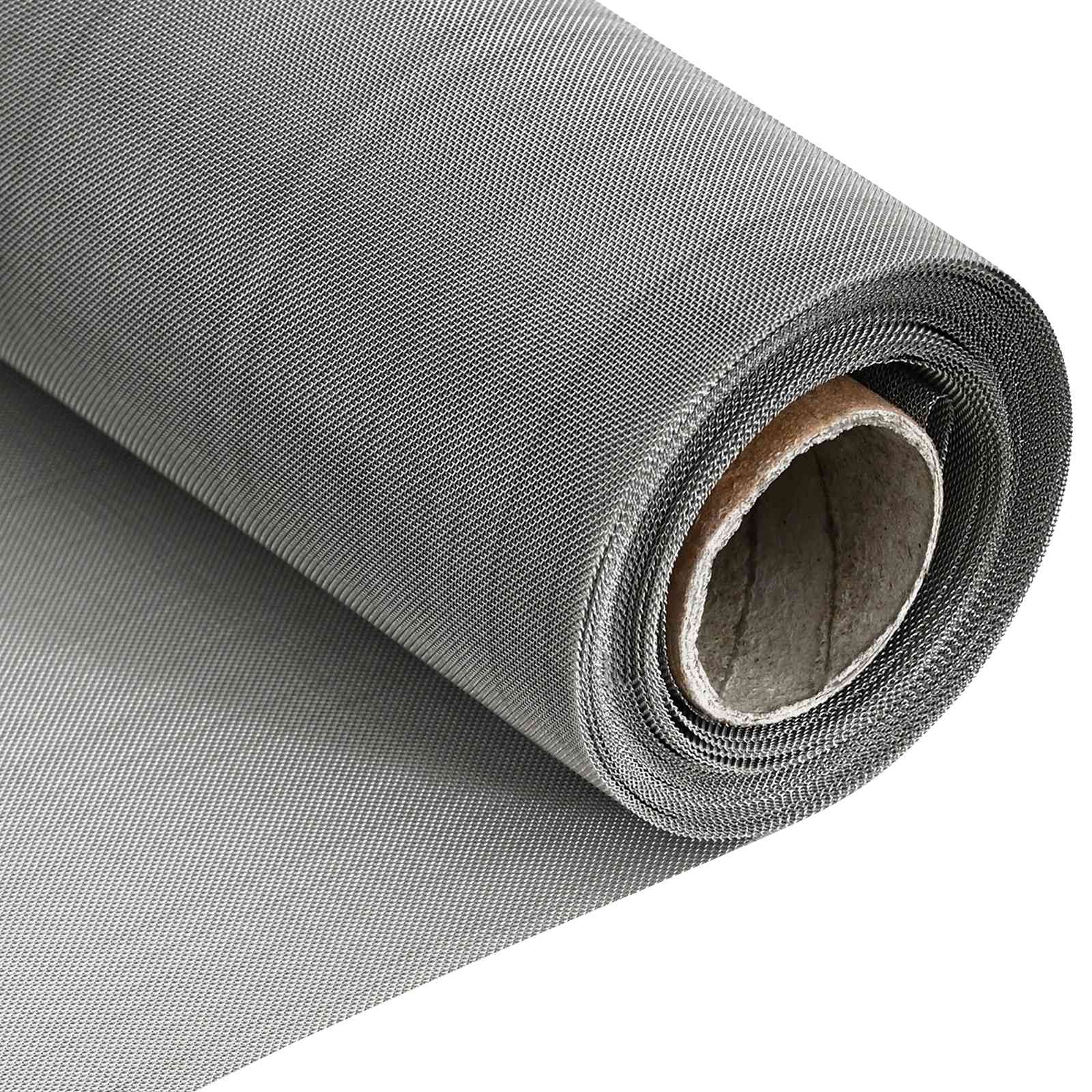 Gaas Scherm 60 x 500 cm 60 Mesh RVS 201 Zilverkleurig is nu te koop bij PeponiXL, paradijselijk wonen!