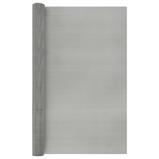 Gaas Scherm 80 x 1000 cm 60 Mesh RVS 201 Zilverkleurig is nu te koop bij PeponiXL, paradijselijk wonen!