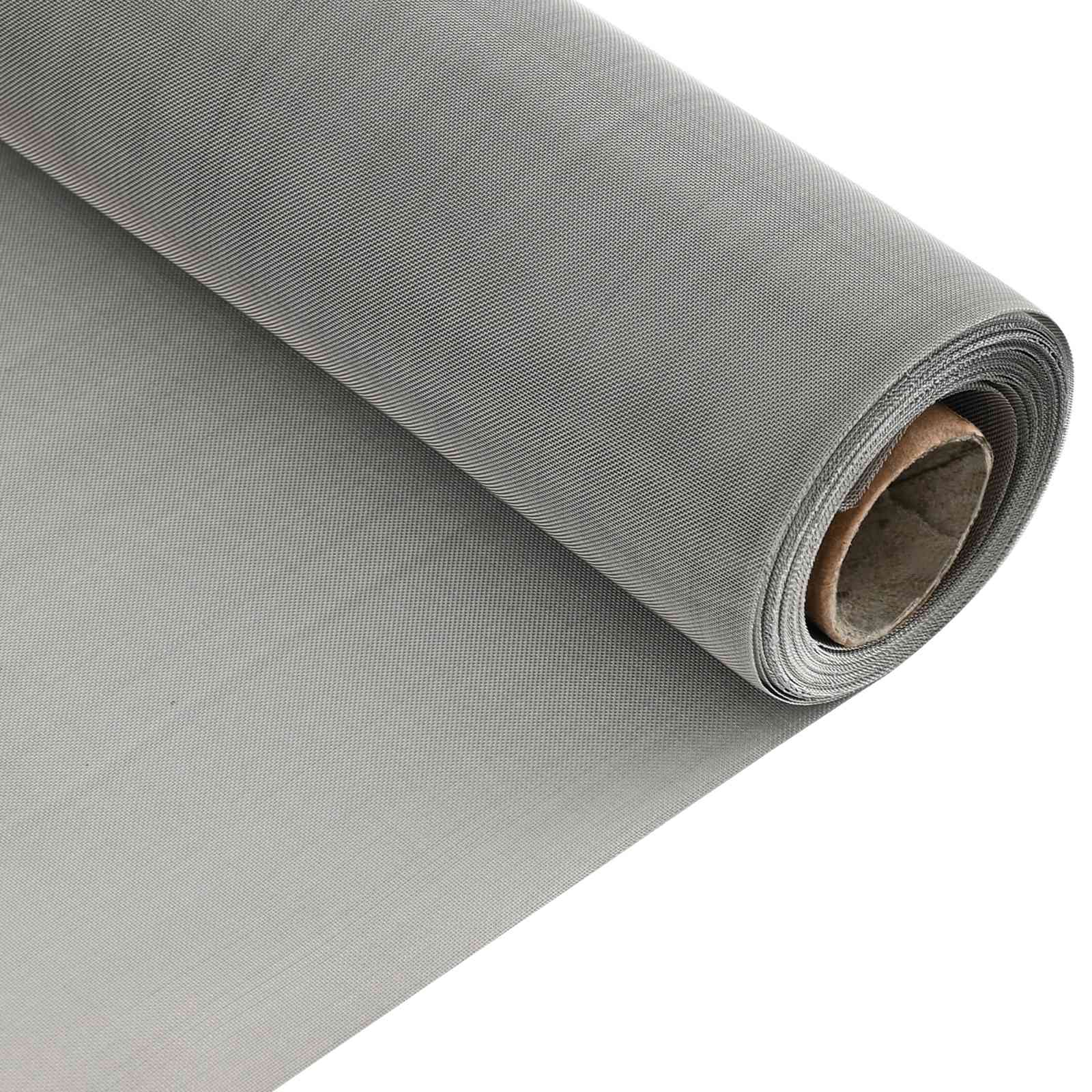 Gaas Scherm 120 x 2000 cm 60 Mesh RVS 201 Zilverkleurig is nu te koop bij PeponiXL, paradijselijk wonen!