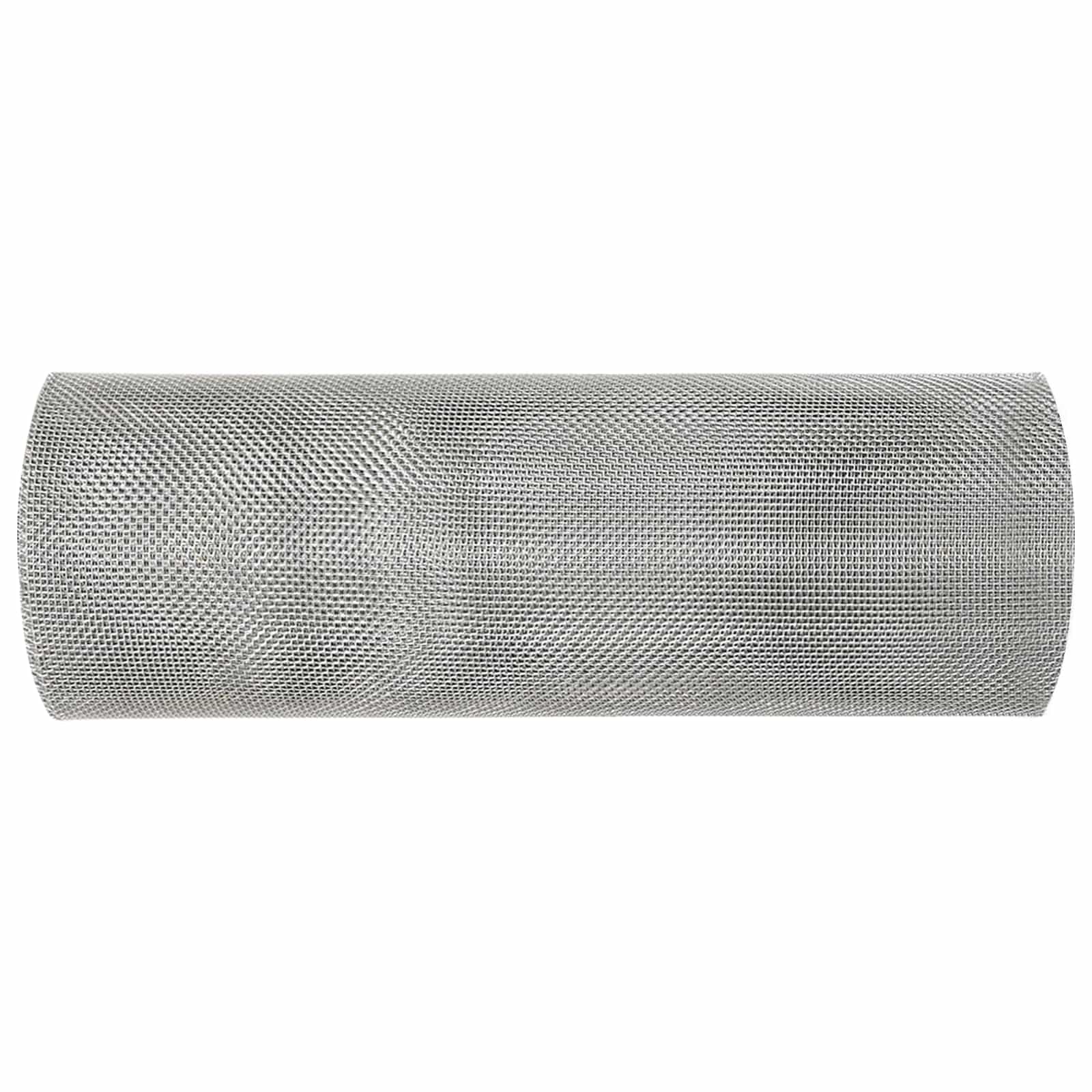 Gaasnet 20 x 1000 cm 18 mesh Roestvrij staal 304 zilver is nu te koop bij PeponiXL, paradijselijk wonen!