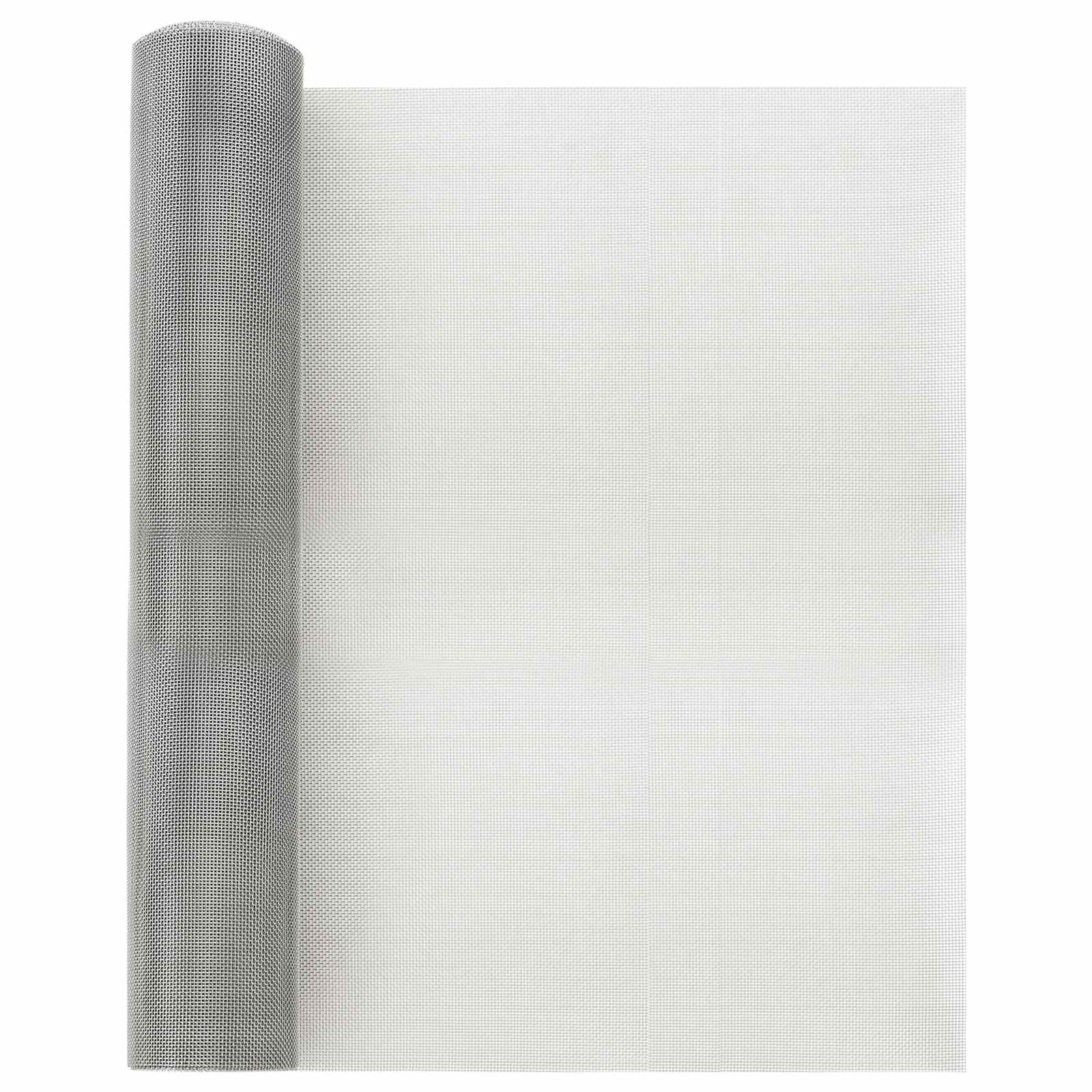 Gaasnet 40 x 1000 cm 18 mesh Roestvrij staal 304 zilver is nu te koop bij PeponiXL, paradijselijk wonen!