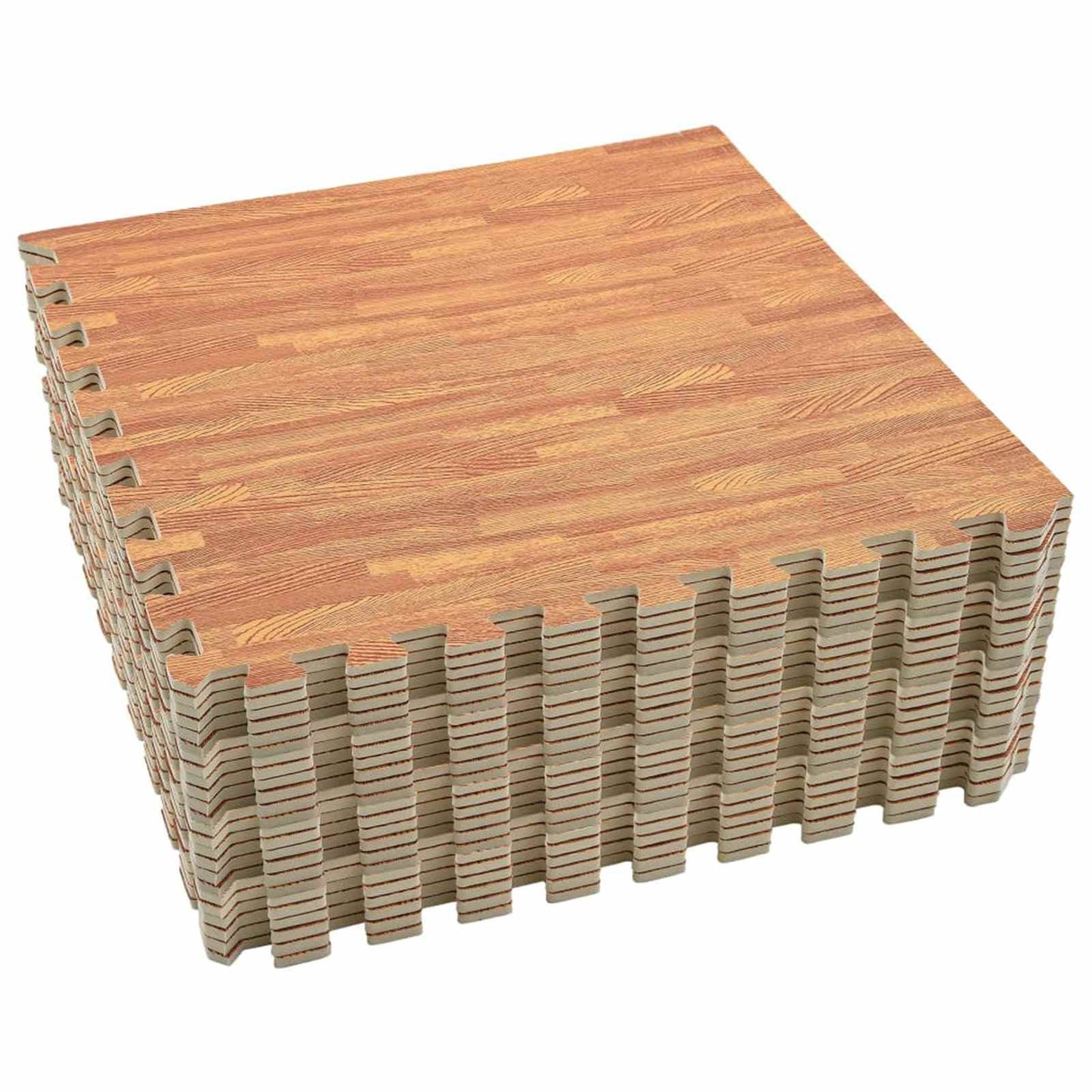 Zwembad Grondmat 24 pcs Bruin 8,64 ㎡ EVA Schuim is nu te koop bij PeponiXL, paradijselijk wonen!