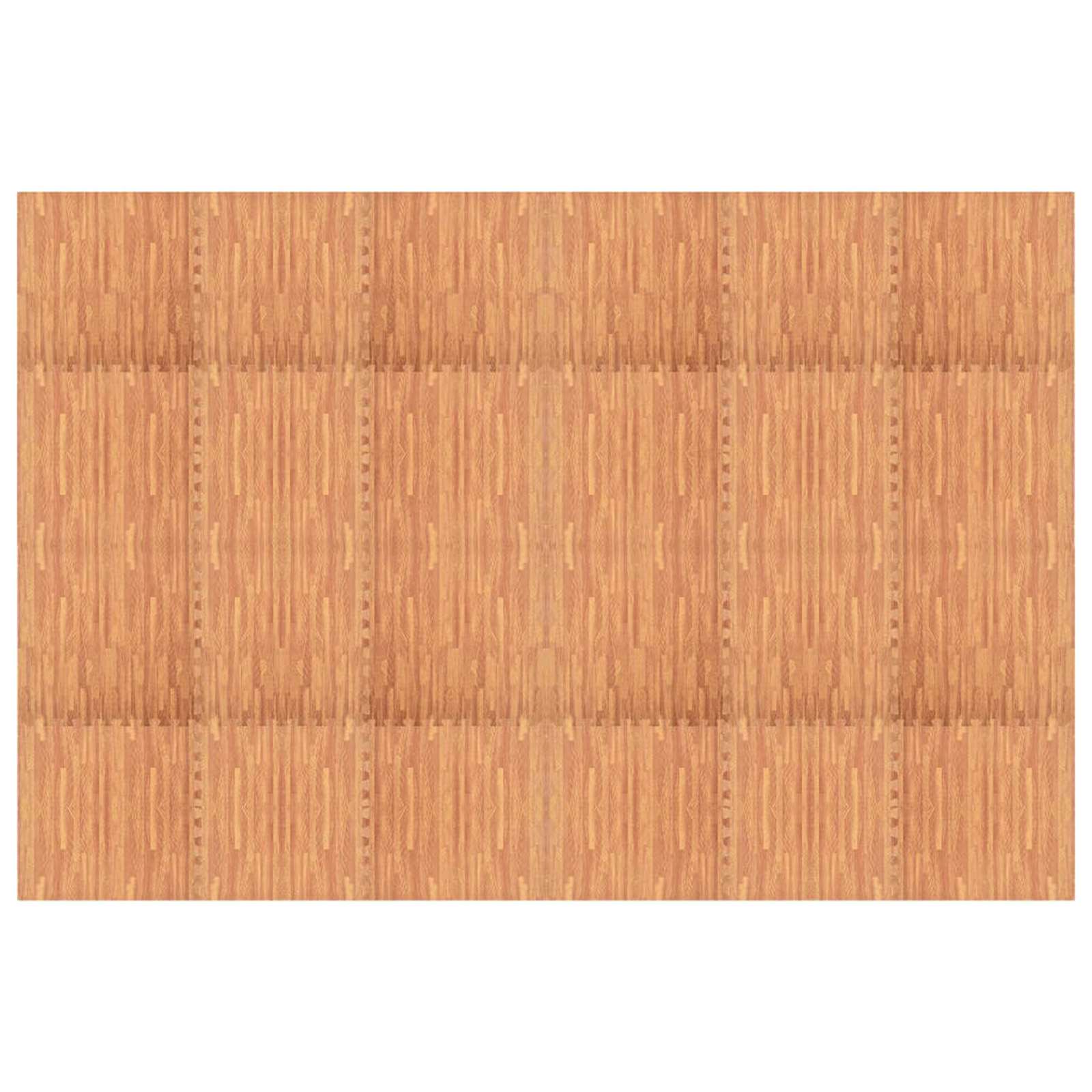 Zwembad Grondmat 24 pcs Bruin 8,64 ㎡ EVA Schuim is nu te koop bij PeponiXL, paradijselijk wonen!