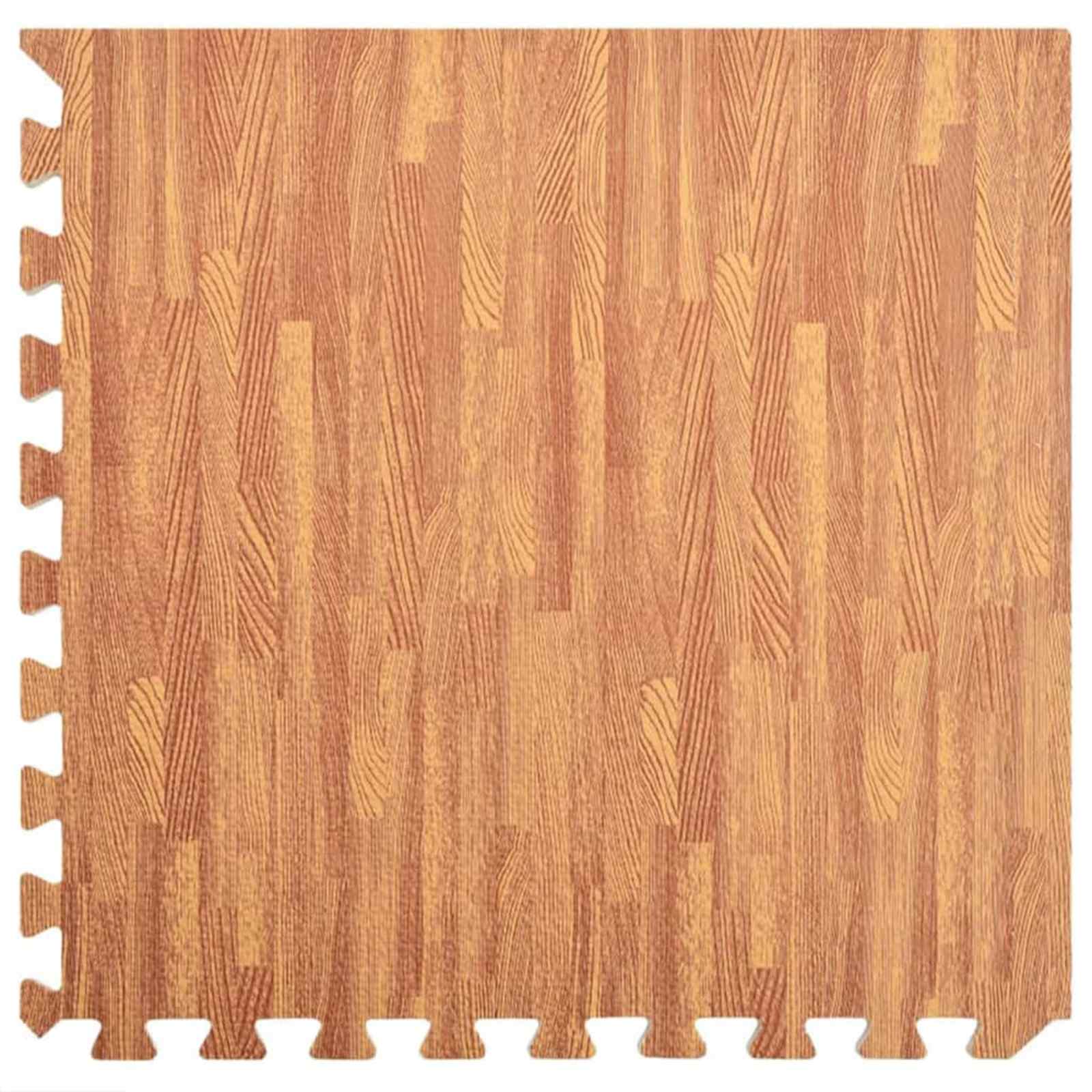 Zwembad Grondmat 24 pcs Bruin 8,64 ㎡ EVA Schuim is nu te koop bij PeponiXL, paradijselijk wonen!