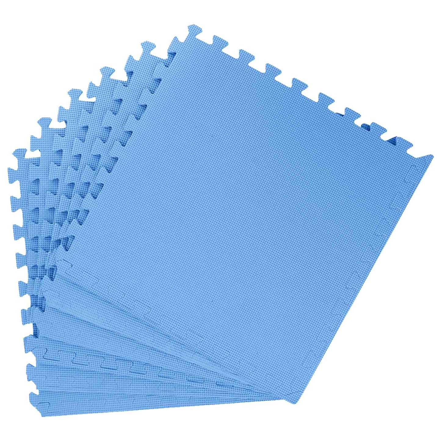 Zwembad Grondmat 40 pcs Blauw 14,4 m² EVA Schuim is nu te koop bij PeponiXL, paradijselijk wonen!