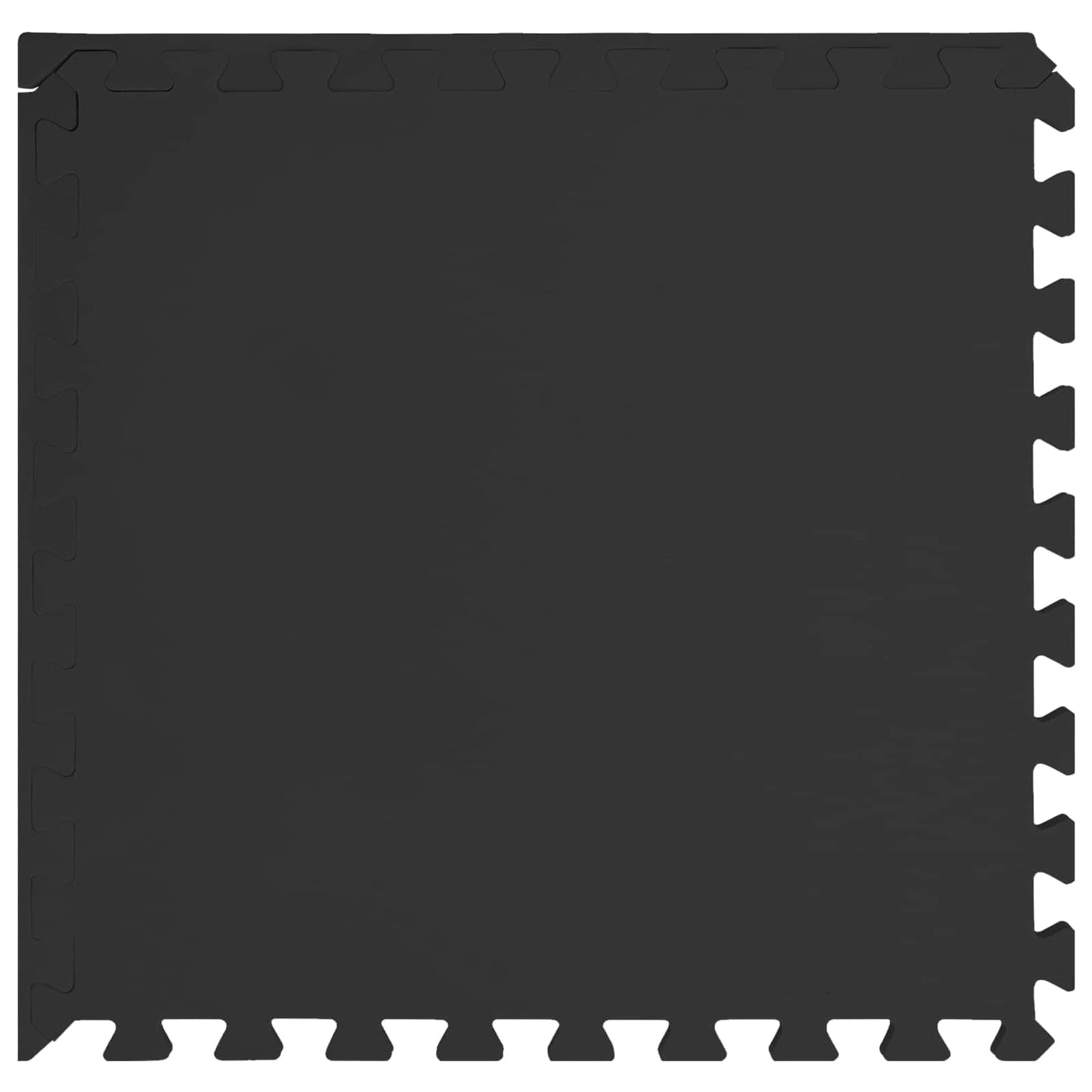 Zwembad Grondmat 50 pcs Zwart 18 m² EVA Schuim