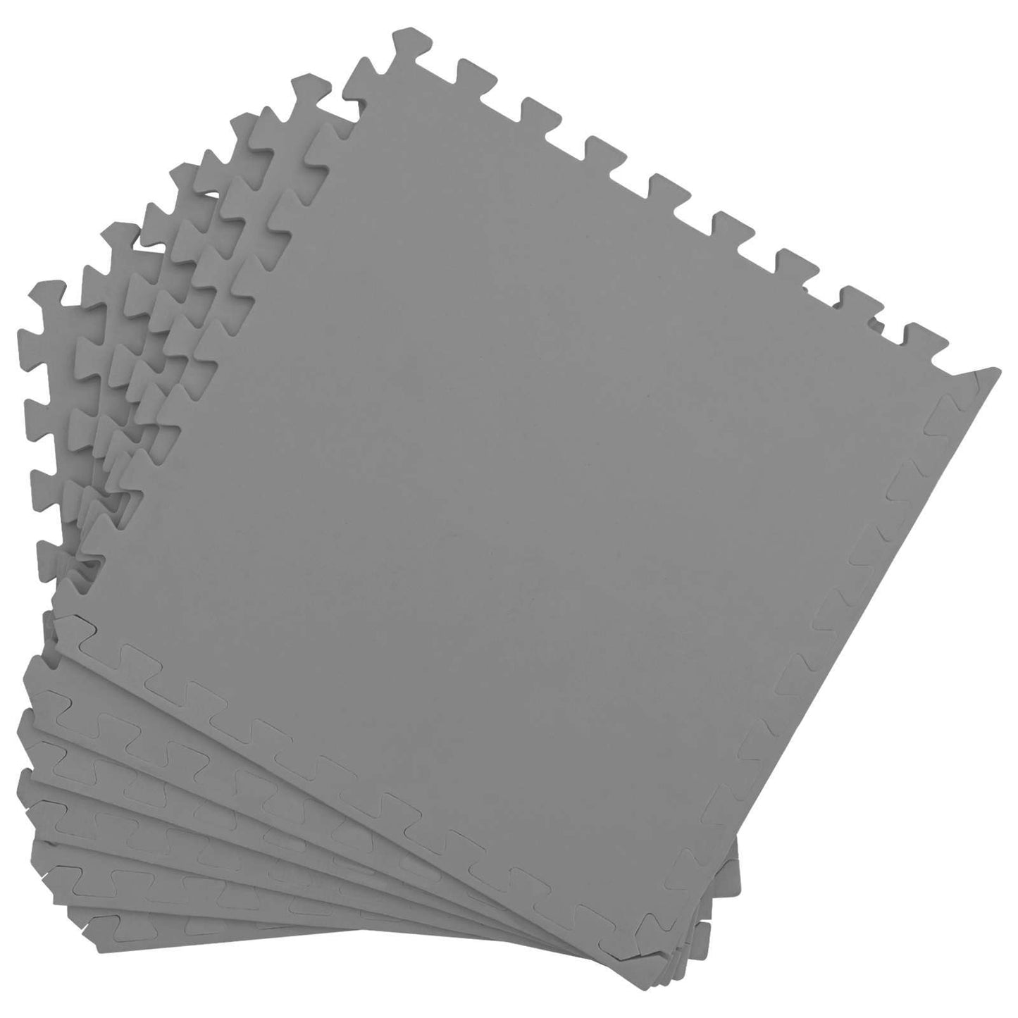 Zwembad Grondmat 50 pcs Grijs 18 m² EVA Schuim