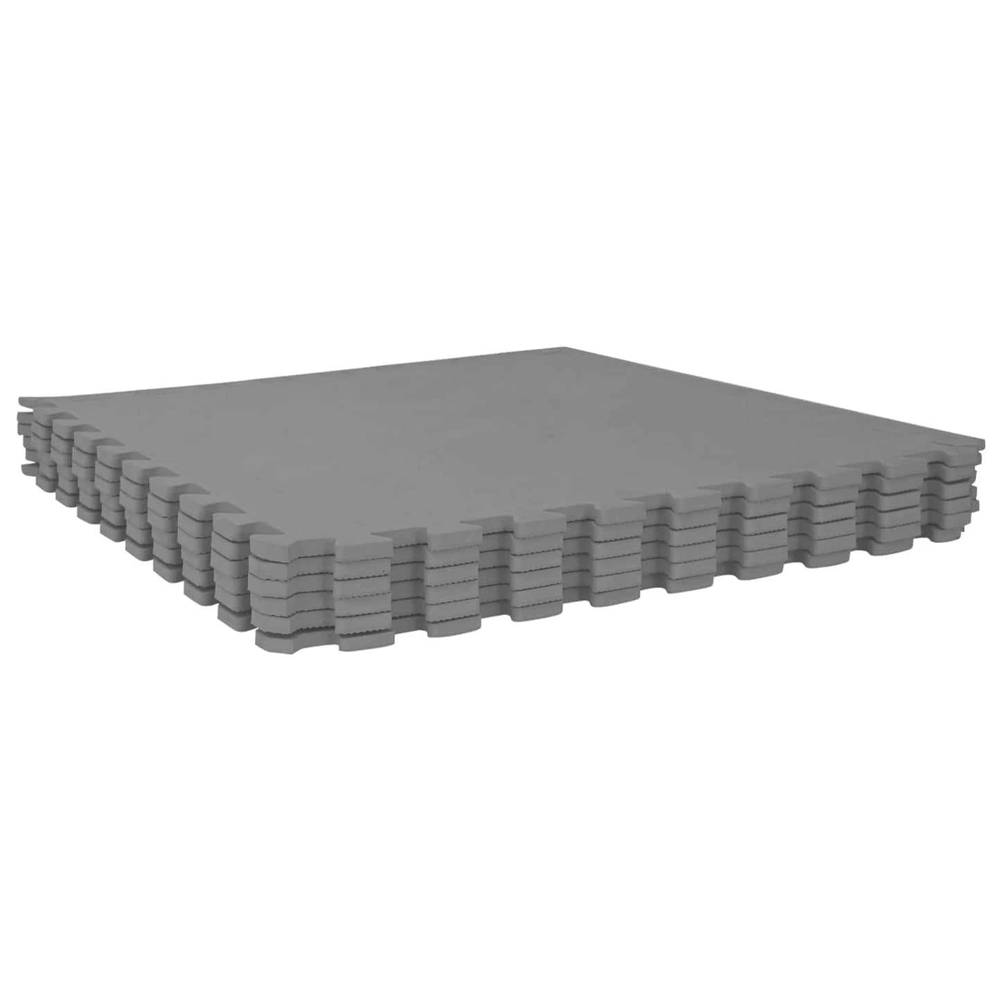 Zwembad Grondmat 50 pcs Grijs 18 m² EVA Schuim
