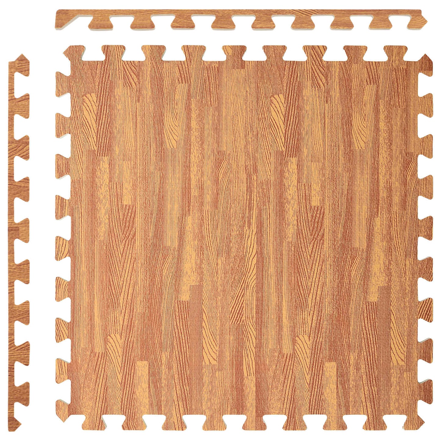 Zwembad Grondmat 6 pcs Hout 2,16 m² EVA Schuim