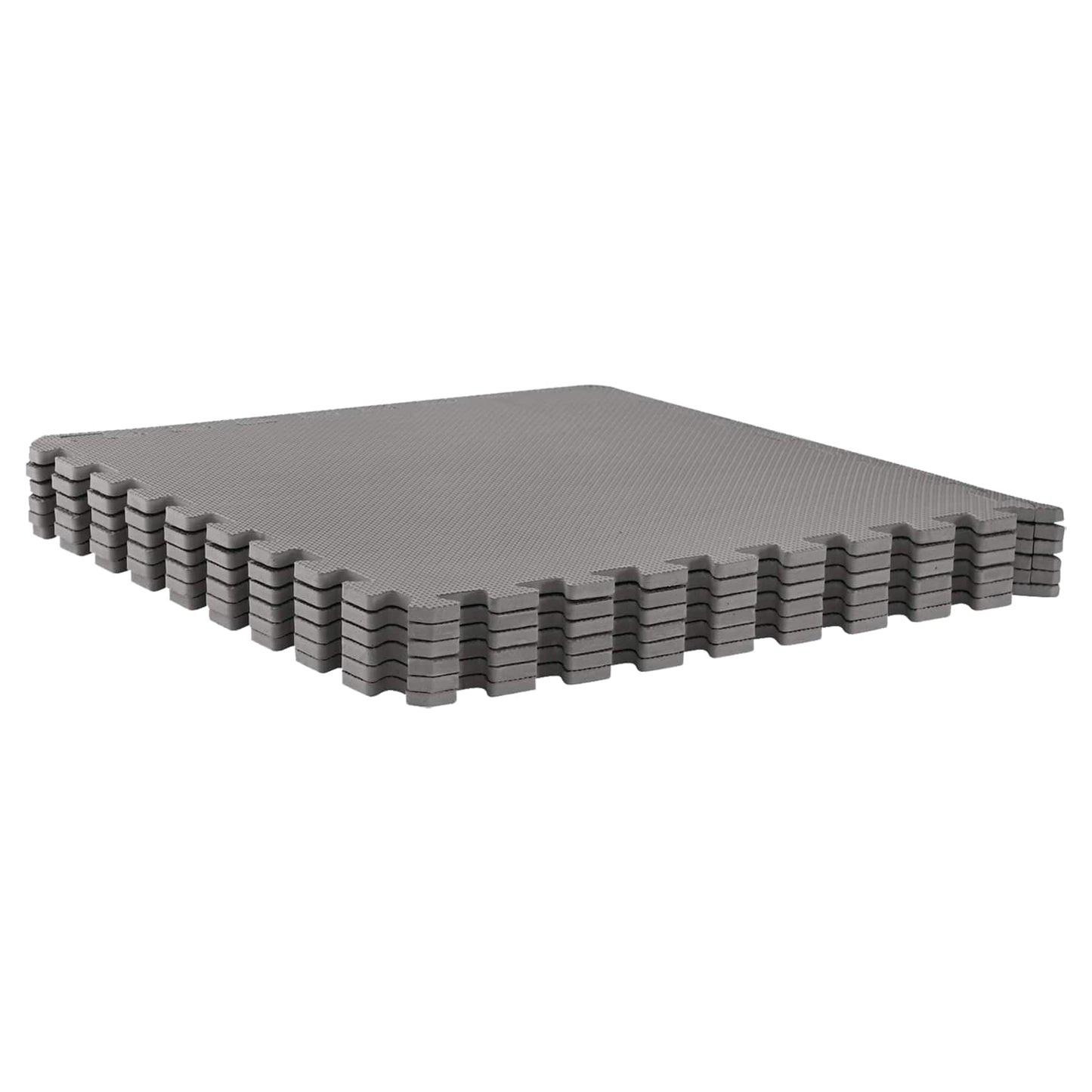 Zwembad Grondmat 12 pcs Grijs 4,32 m² EVA Schuim
