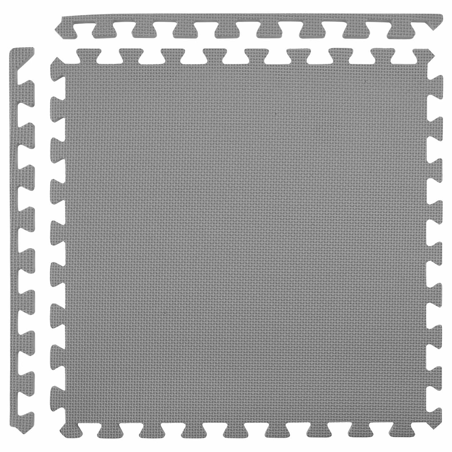 Zwembad Grondmat 12 pcs Grijs 4,32 m² EVA Schuim