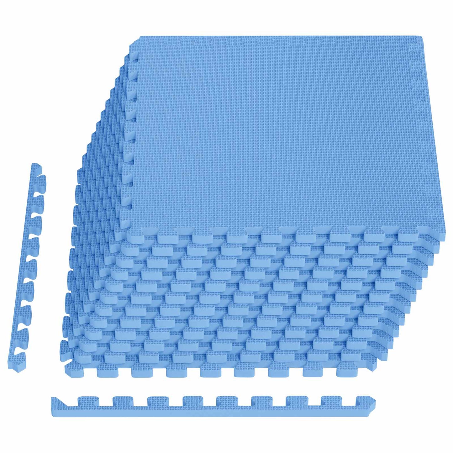 Zwembad Grondmat 12 pcs Blauw 4,32 m² EVA Schuim